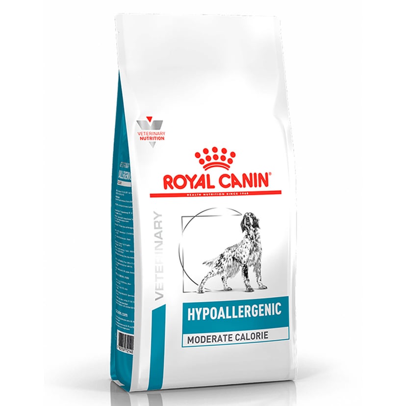 Vet chien Hypoallergenic Moderate Calorie