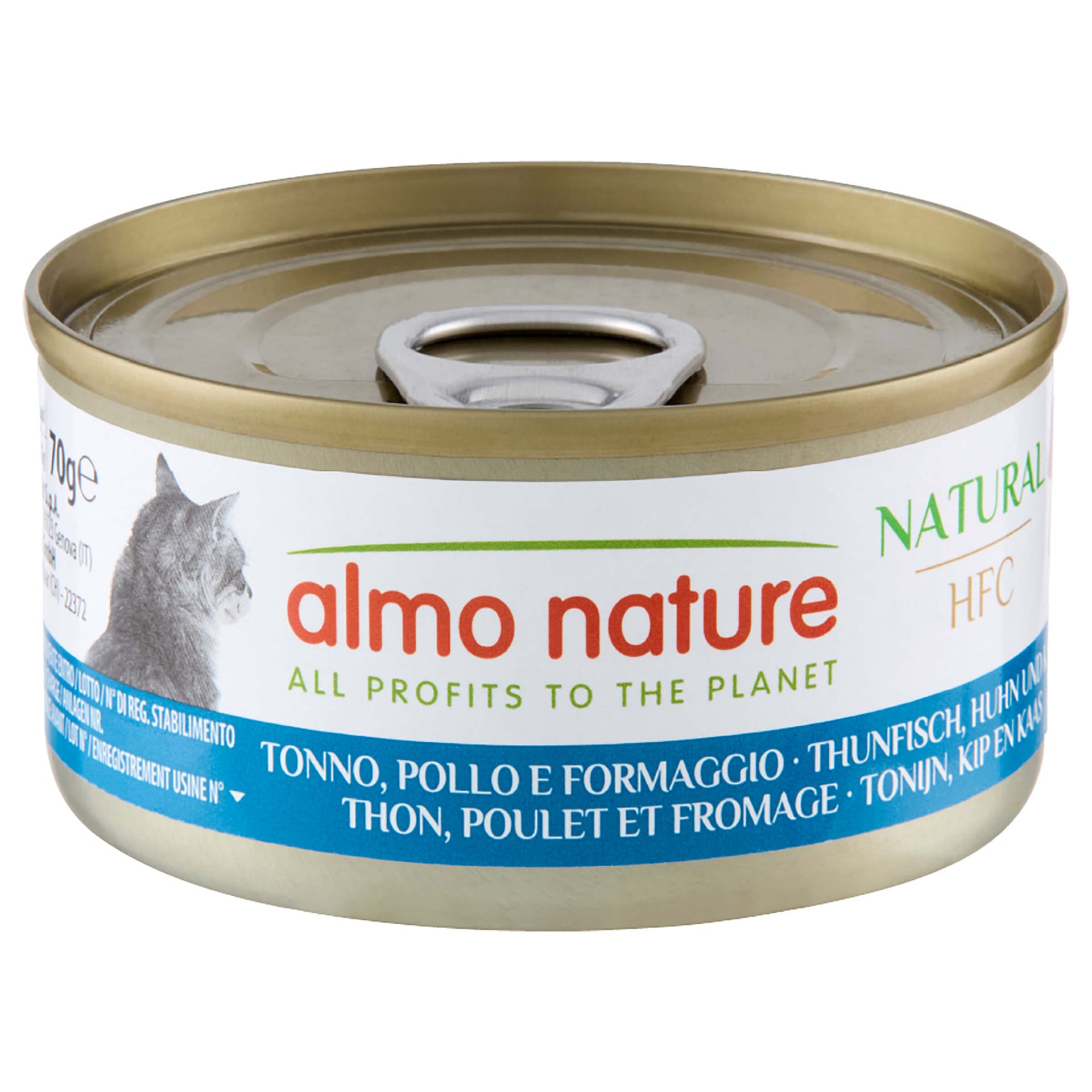 HFC Natural Thon, poulet et fromage