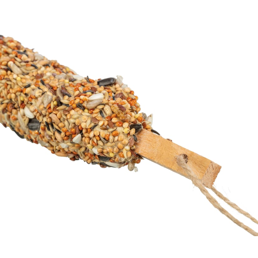 Barre de nourriture avec millet pour oiseaux sauvages