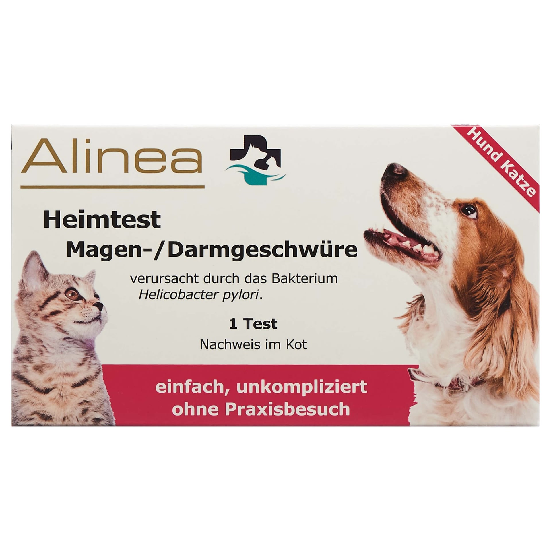 Test à domicile Ulcères gastriques/intestinaux chien/chat