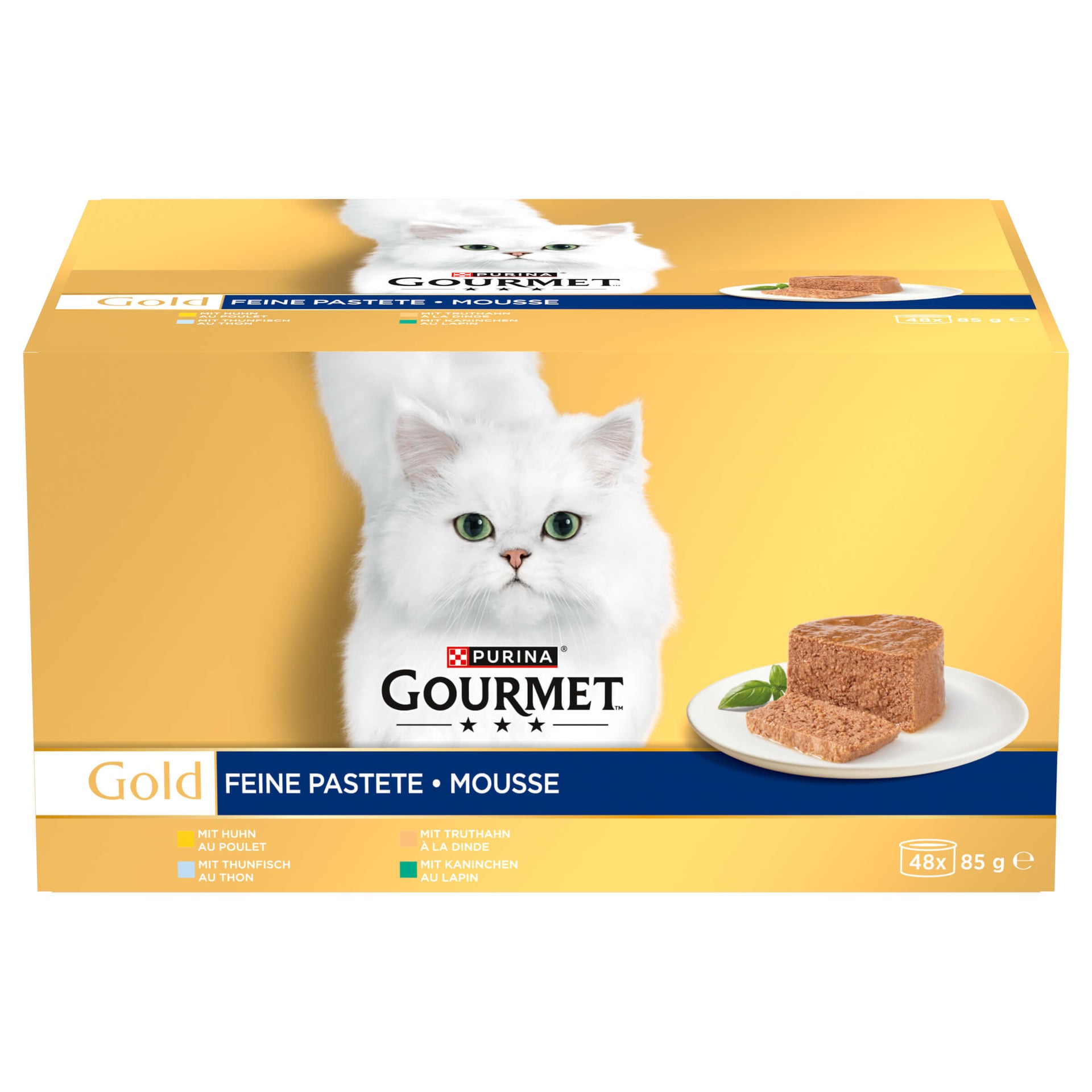 Gold Feine Pastete Fleisch & Fisch