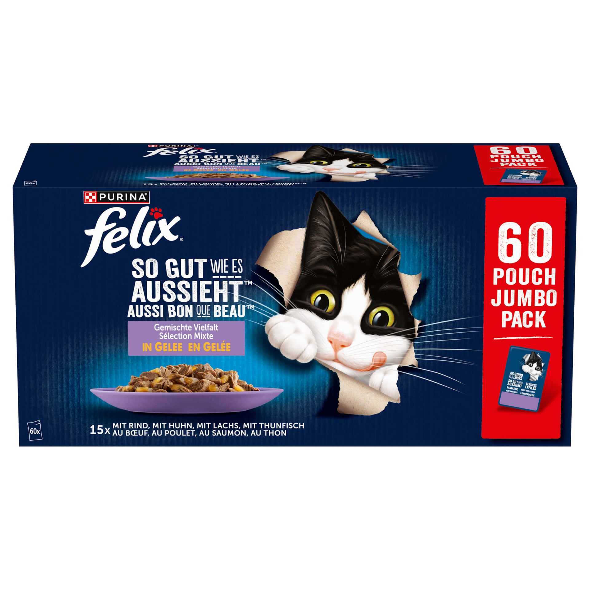 So gut wie es aussieht in Gelee Fleisch & Fisch