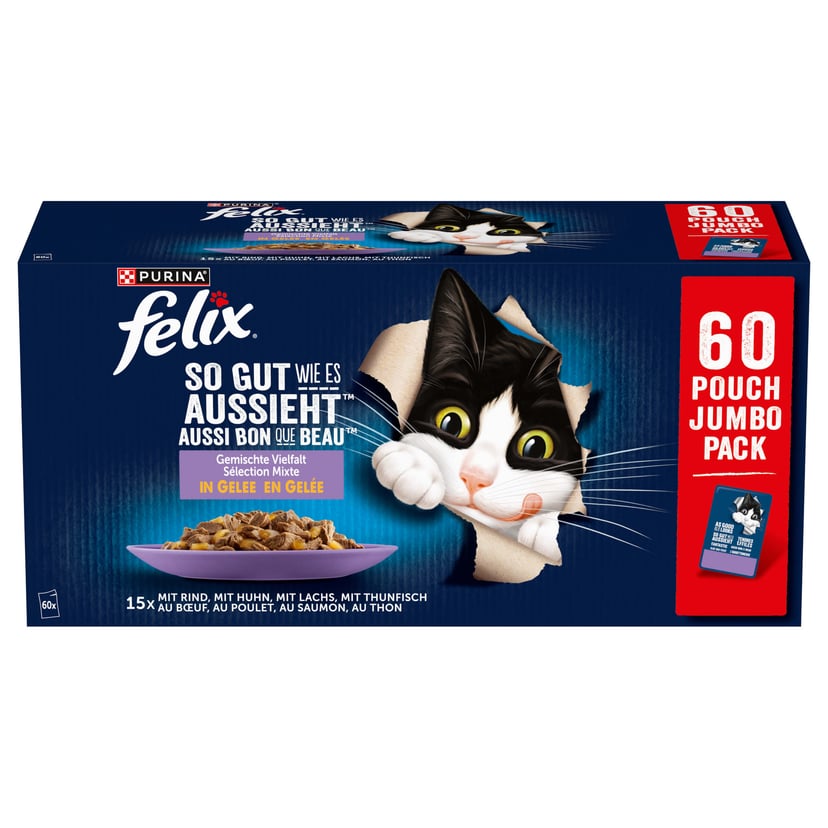 So gut wie es aussieht in Gelee Fleisch & Fisch