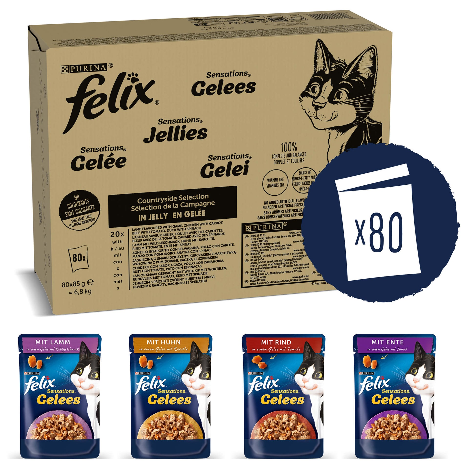 Sensations Gelee Fleisch
