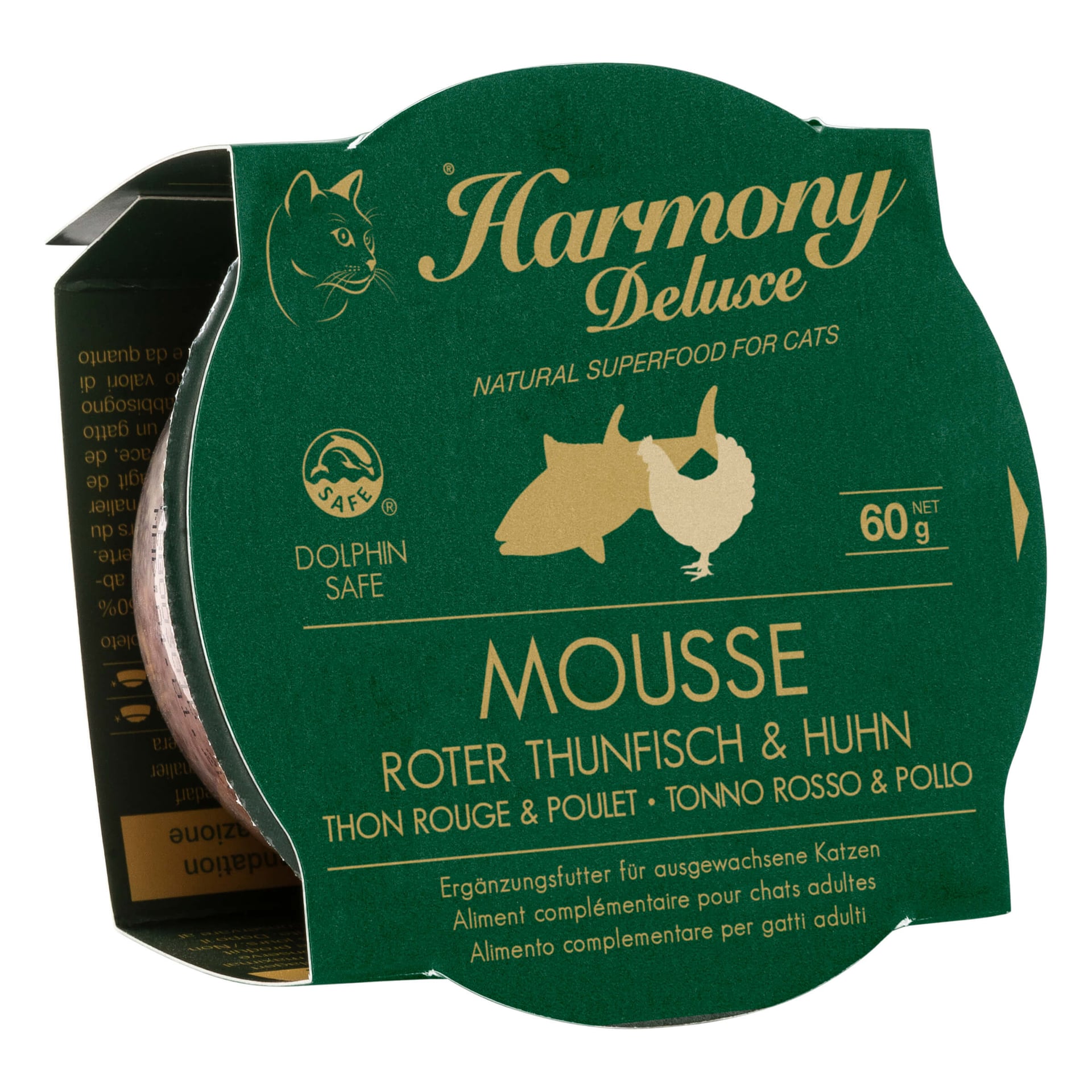 Cat Deluxe Mousse roter Thunfisch & Huhn