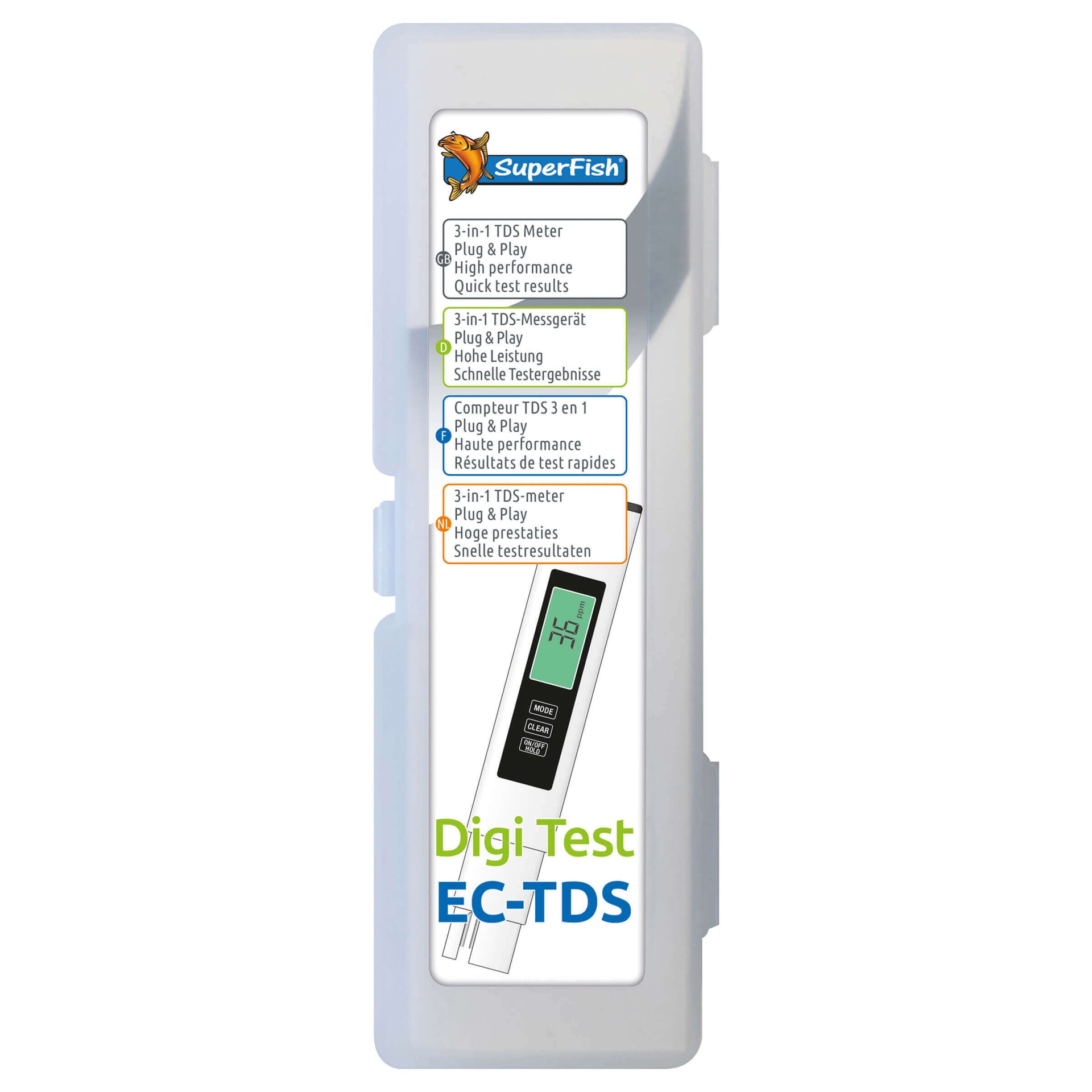 Digi Test Appareil de mesure EC TDS
