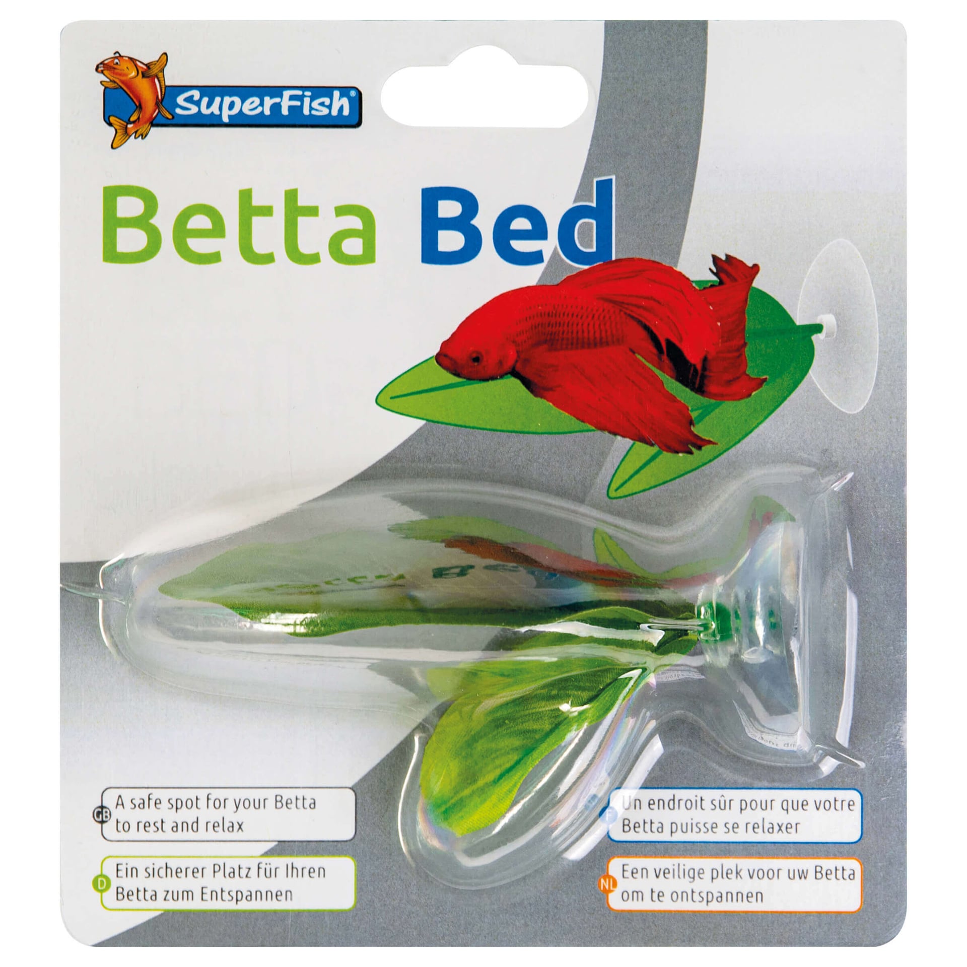 Betta lieu de repos Plante artificielle avec ventouse