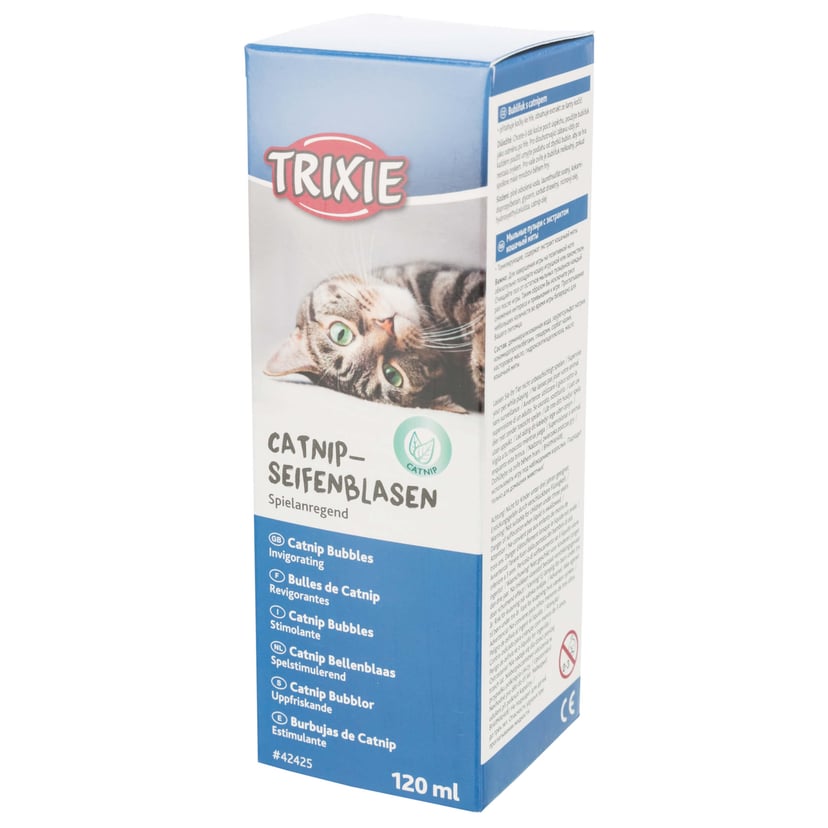 Seifenblasen für Katzen mit Catnip-Aroma