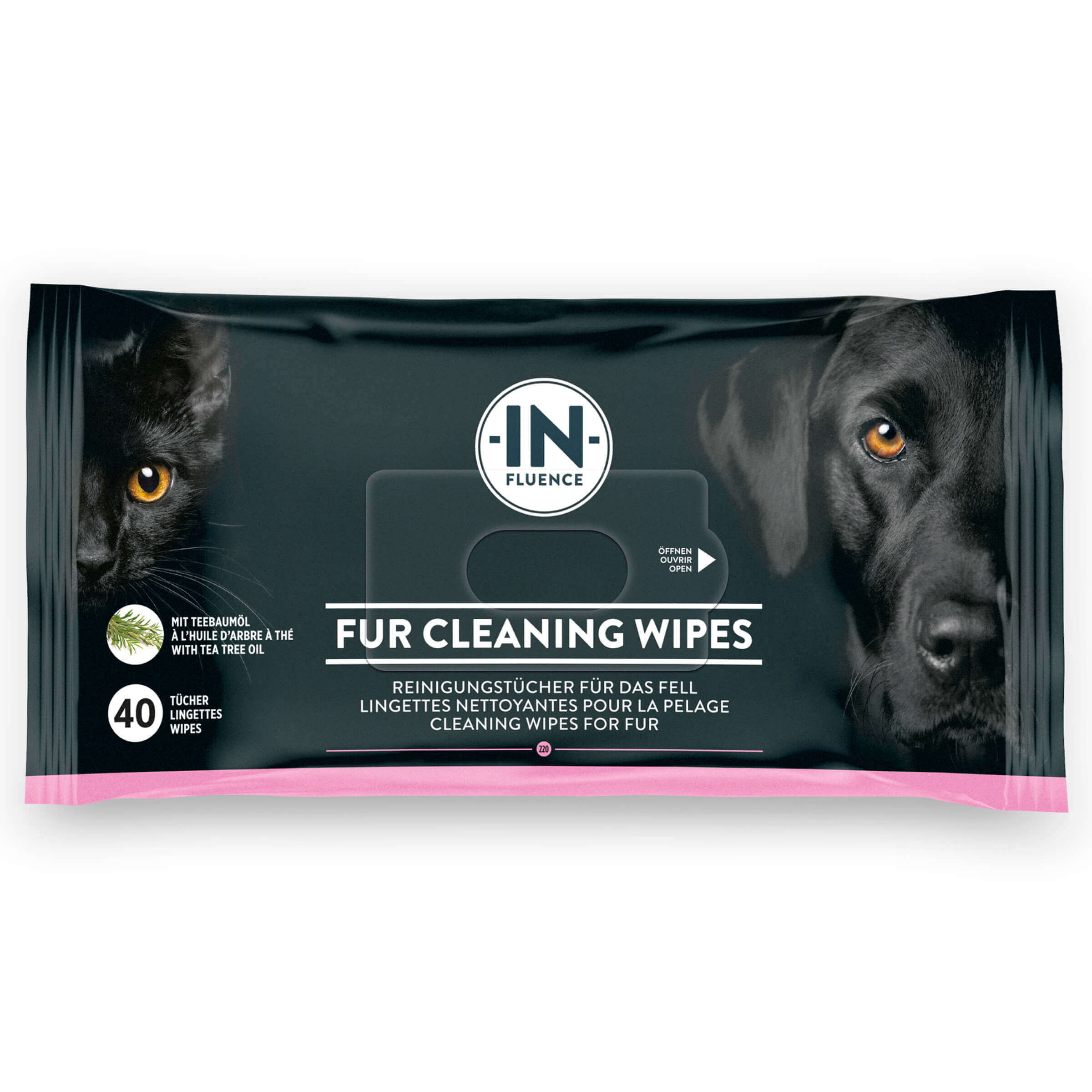 Reinigungstücher Fell CleaningWipes Teebaumöl
