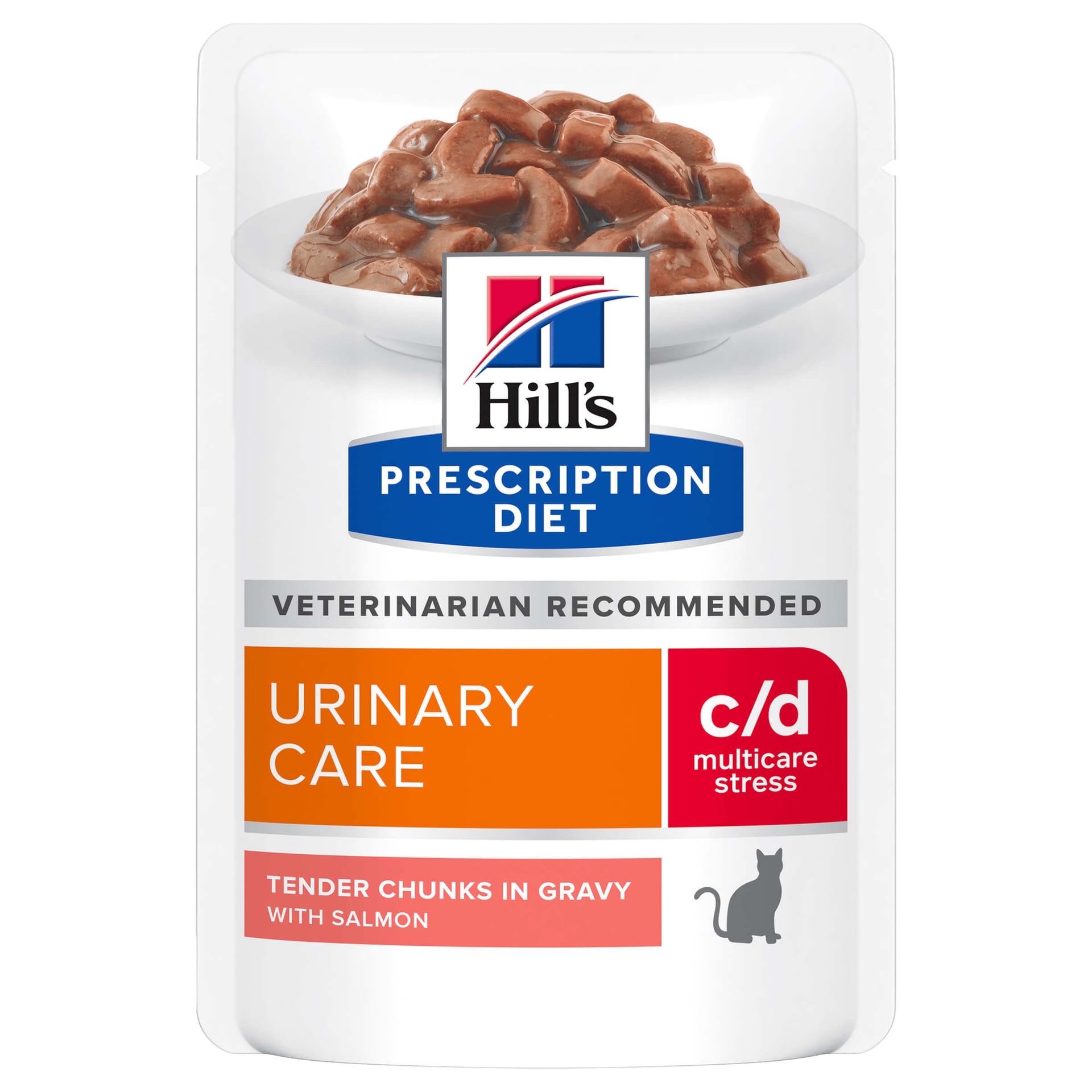 Chat Prescription Diet c/d Urinary Stress Saumon
