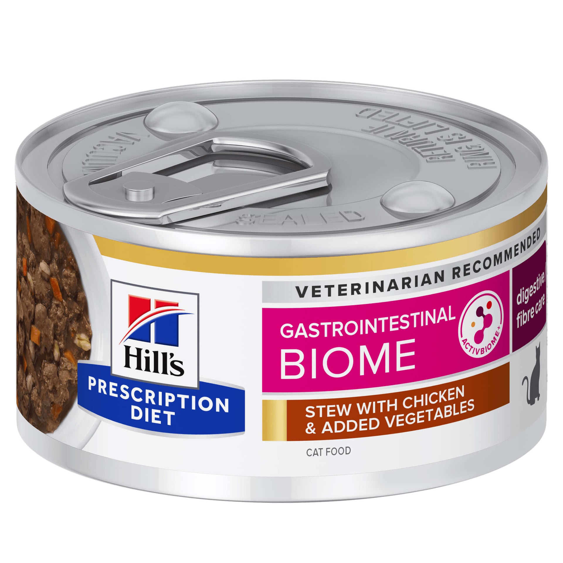 Chat Prescription Diet Gastrointestinal Biome Ragoût avec poulet & légumes