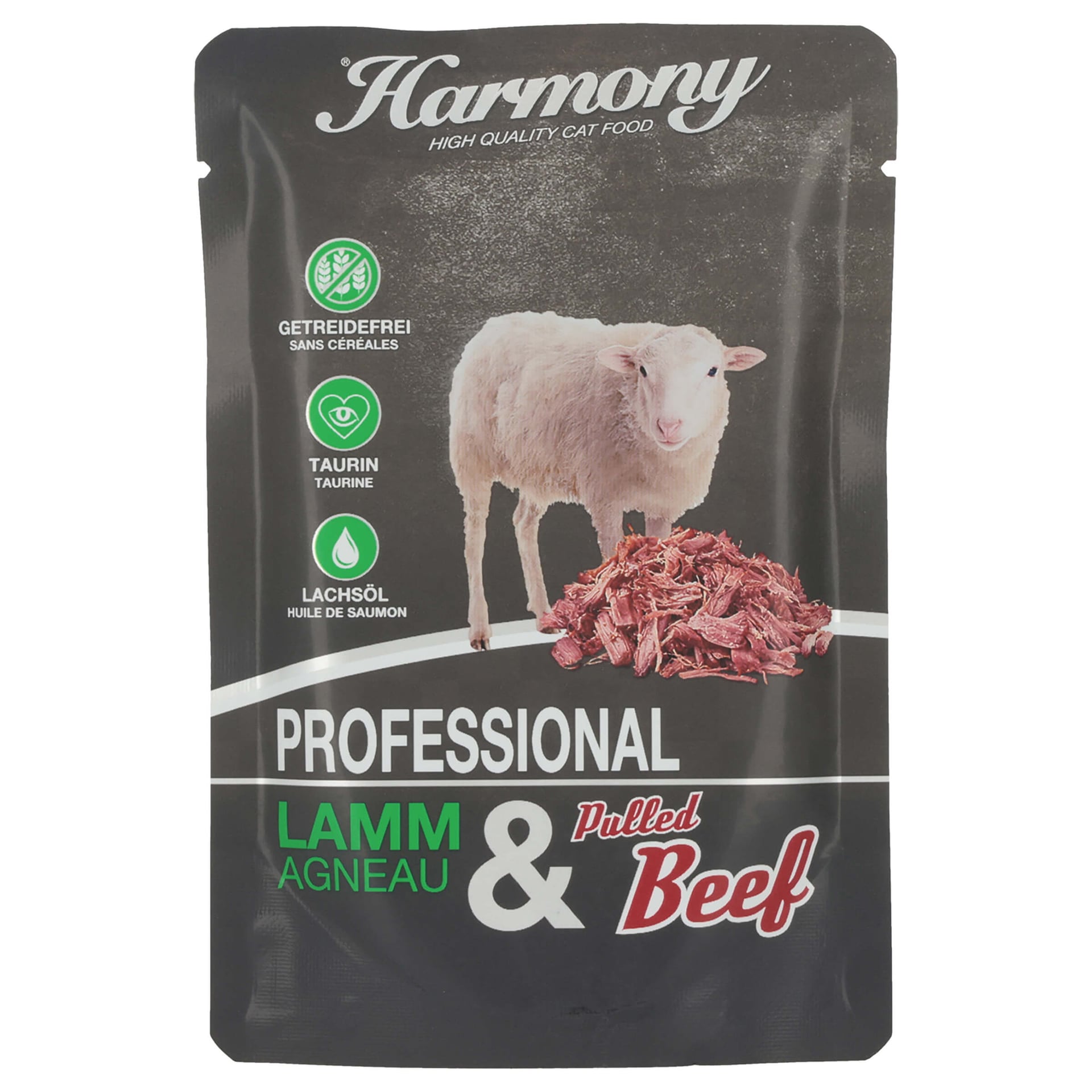 Cat Professional Lamm & Pulled Beef
