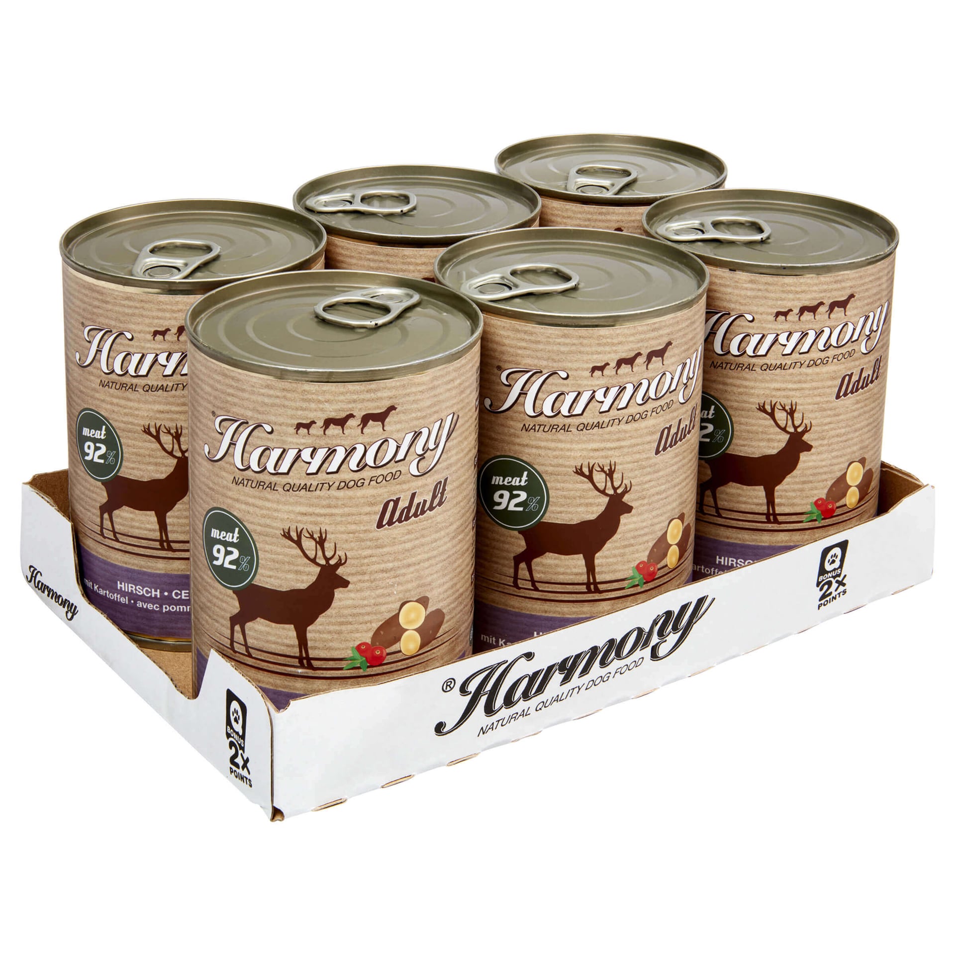 Dog Natural Hirsch & Kartoffeln