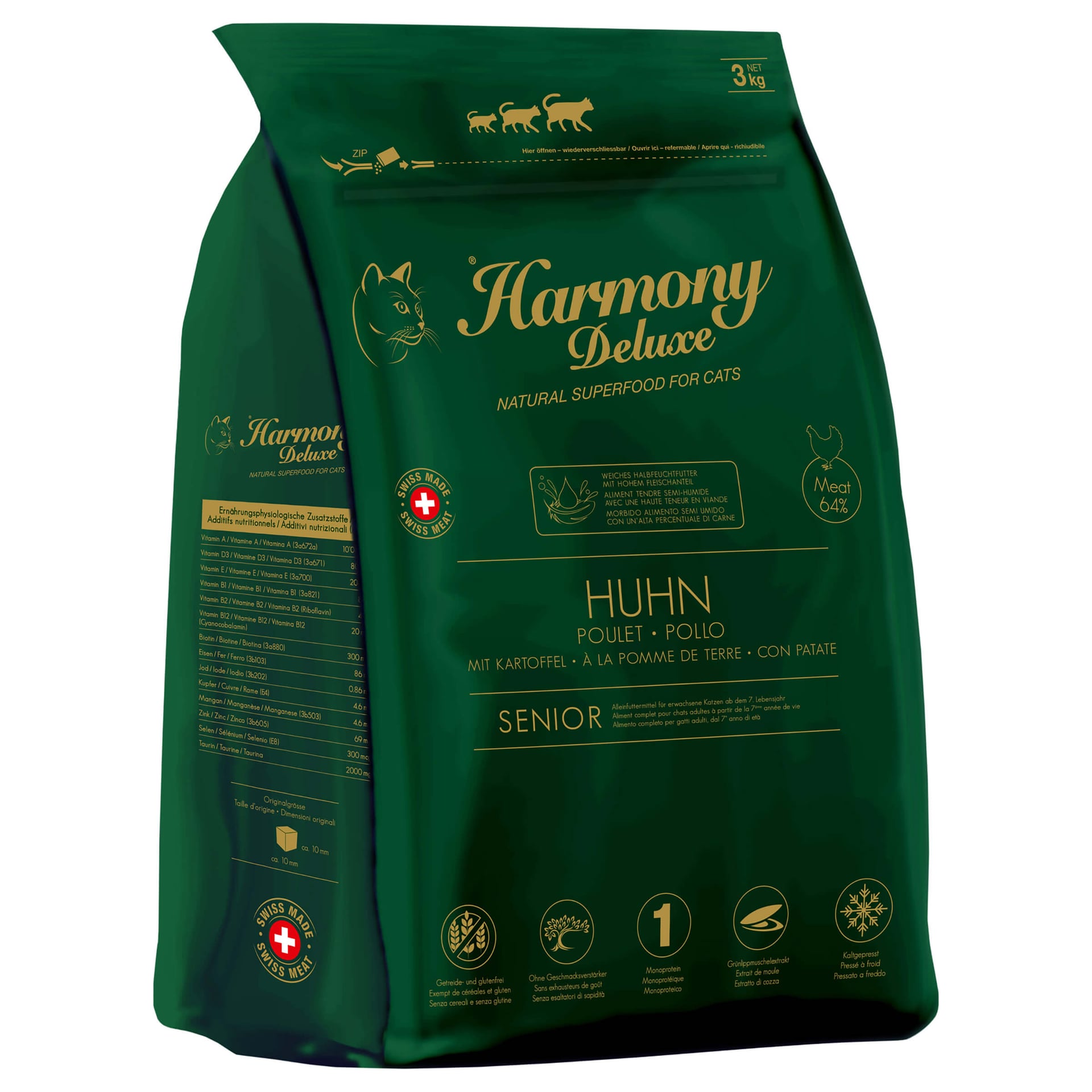 Cat Deluxe Senior Huhn