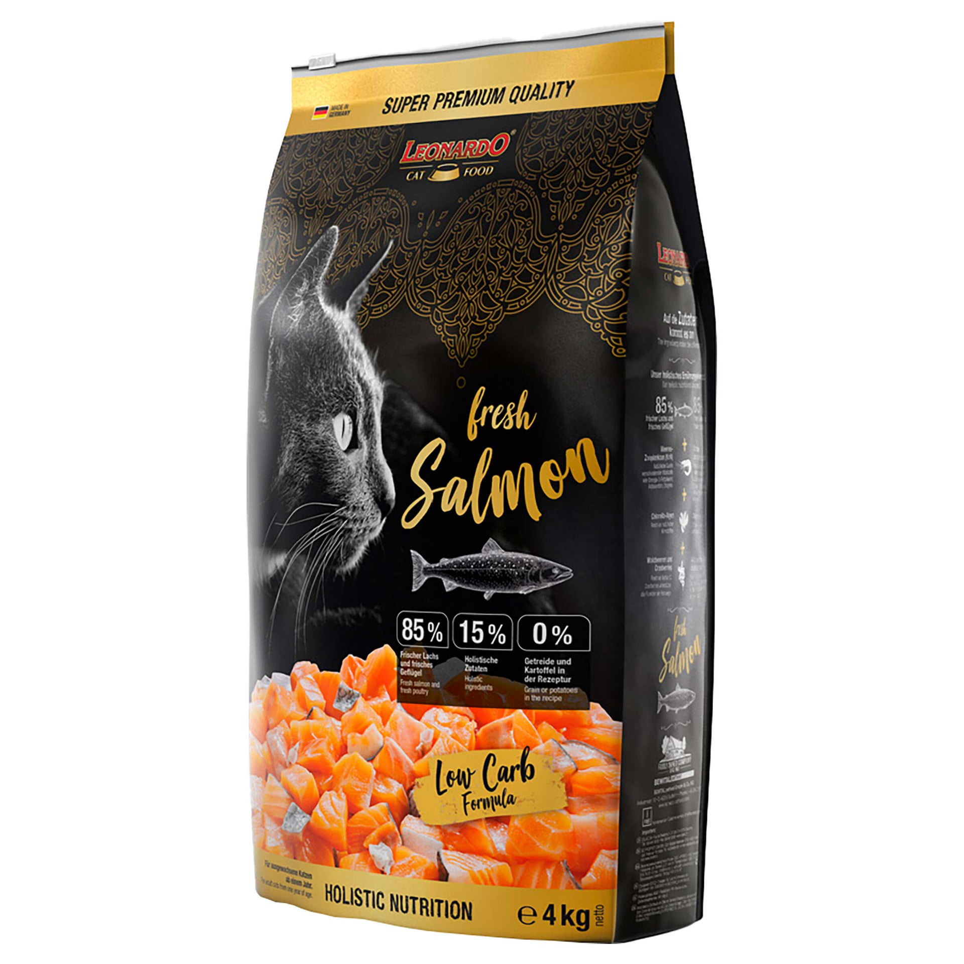 Fresh Nourriture sèche pour chats Saumon