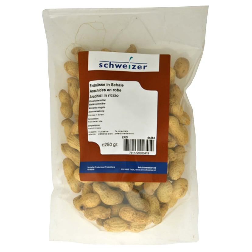 Cacahuètes suisses en coque