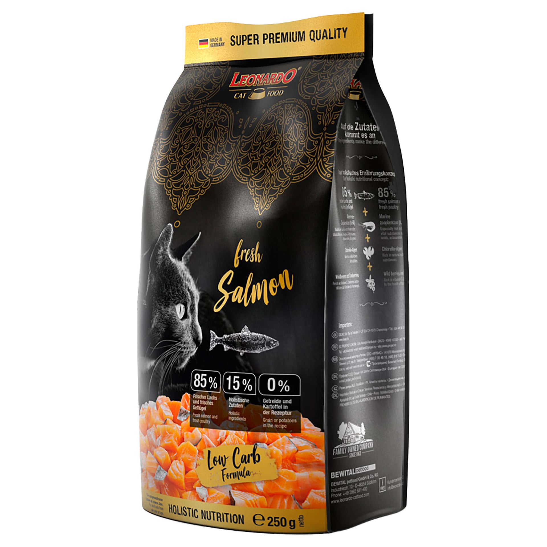 Fresh Nourriture sèche pour chats Saumon