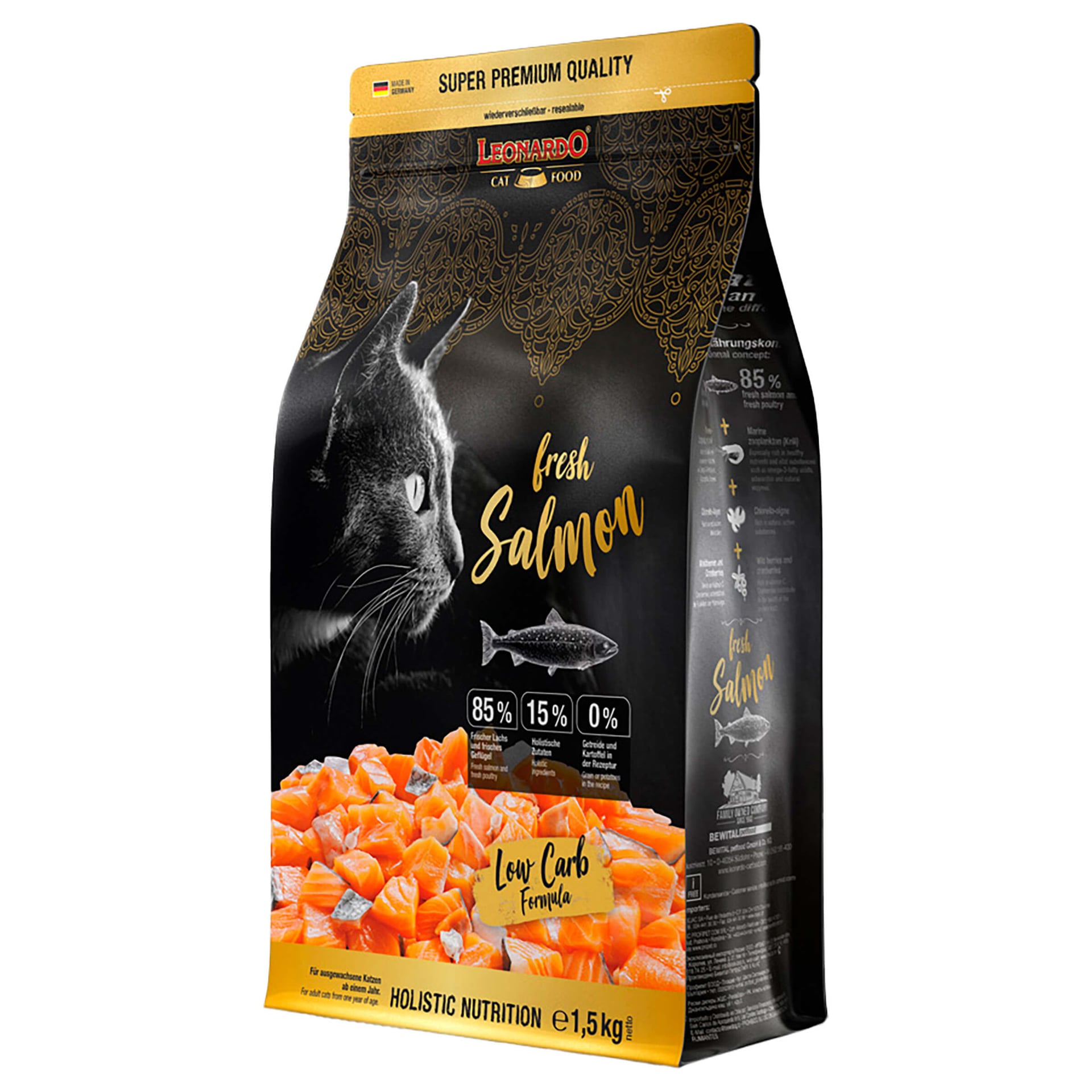 Fresh Nourriture sèche pour chats Saumon