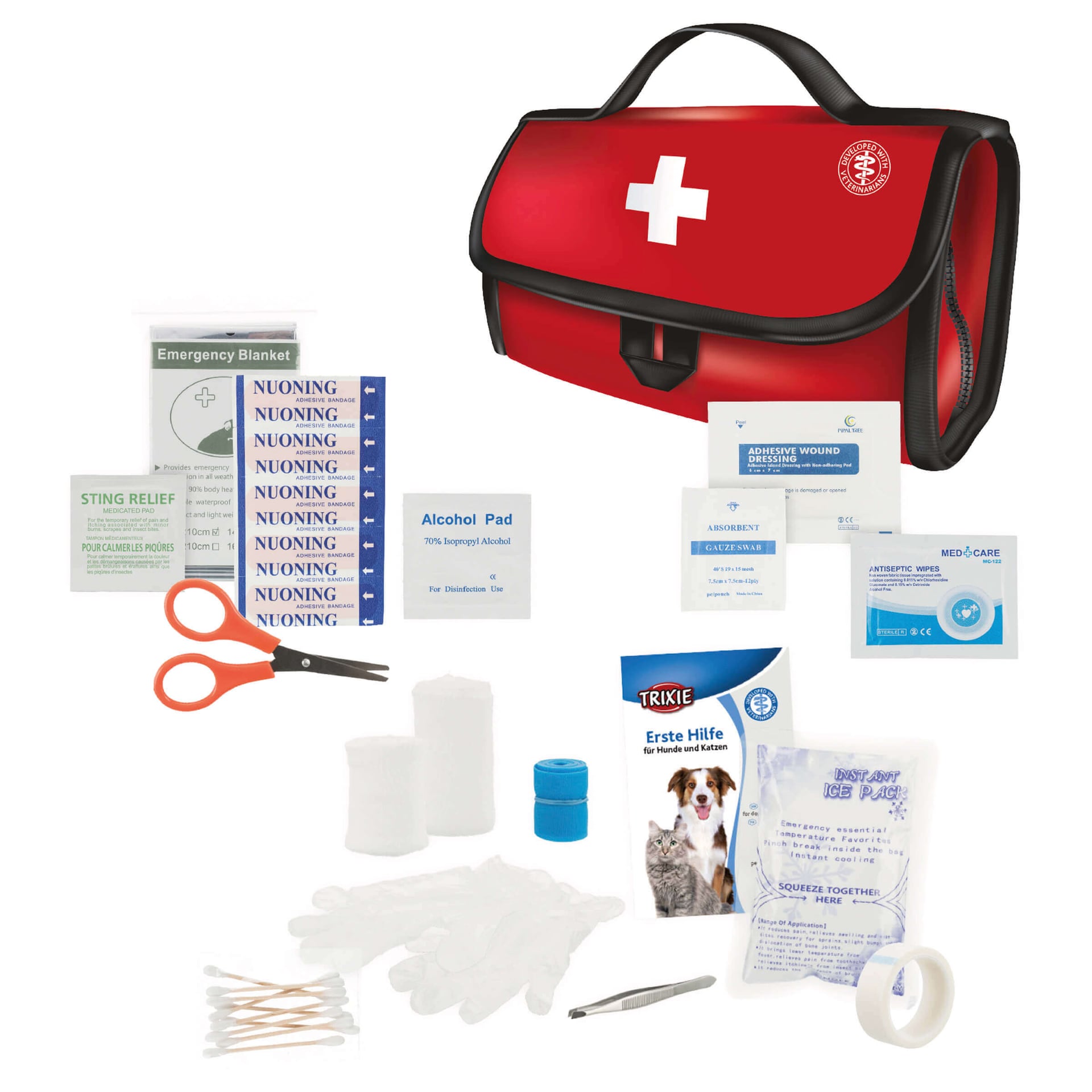 Kit de premiers secours pour chiens & chats