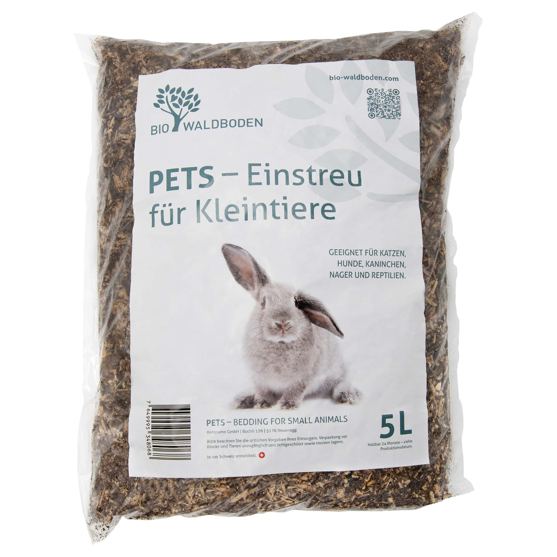 Bio Waldboden Einstreu