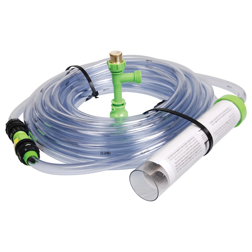 No Spill Clean and Fill Kit pour changer l'eau, tuyau