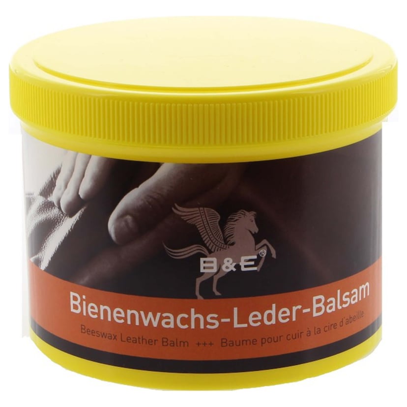 Baume à la cire d'abeilles pour cuir