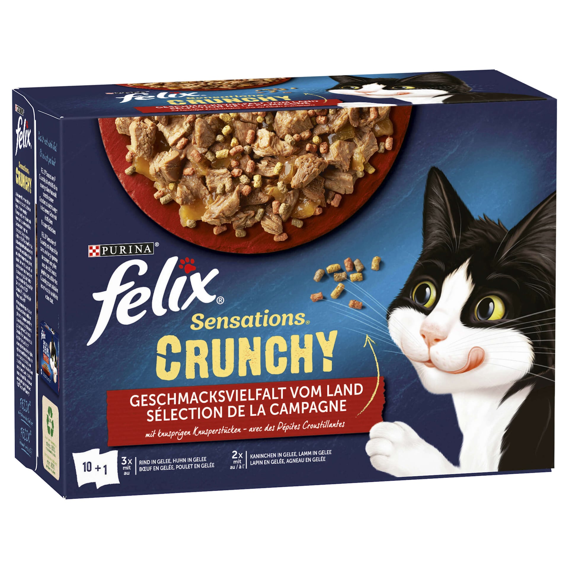 Sensations Crunchy Geschmacksvielfat vom Land in Gelee