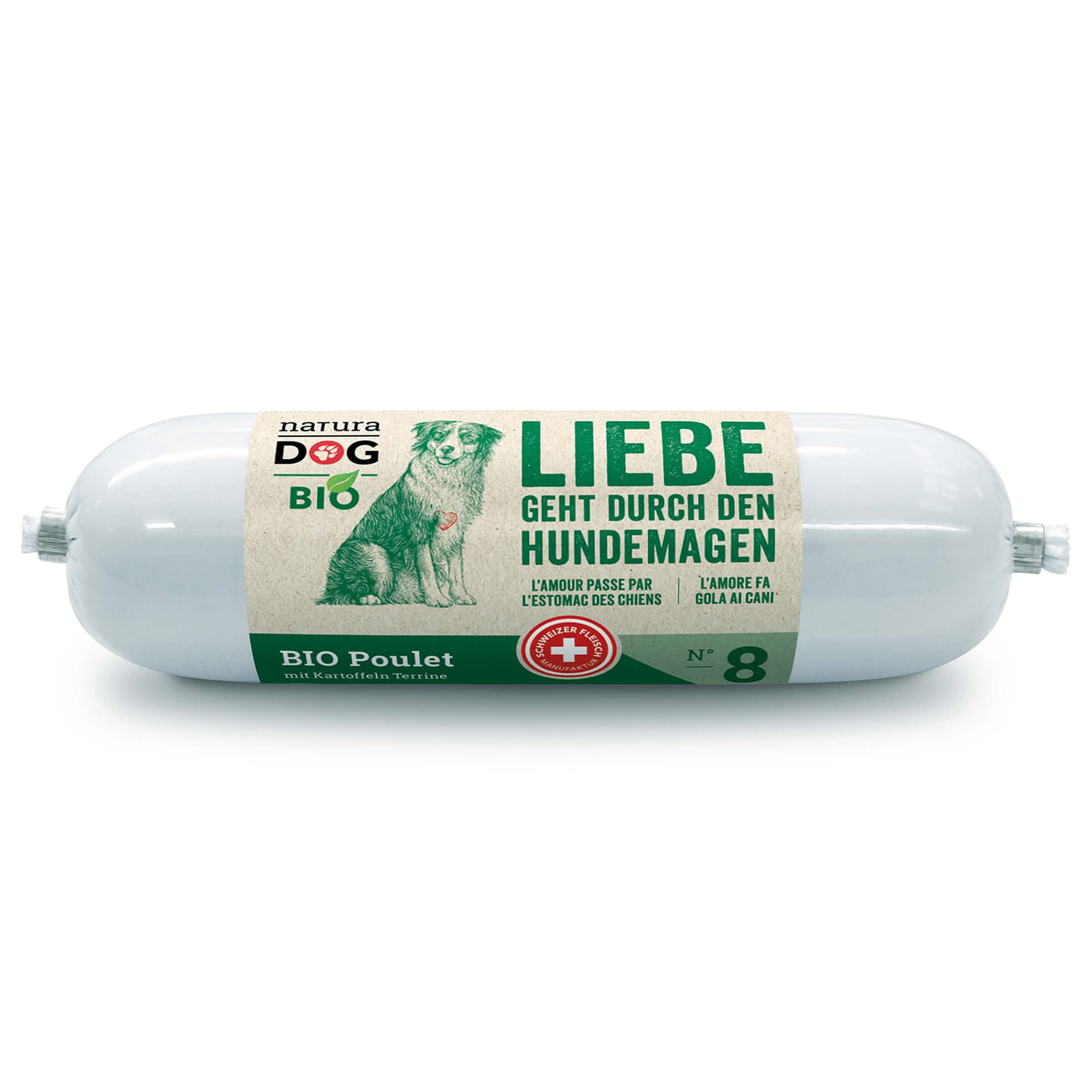 Wurst BIO Poulet & Kartoffeln