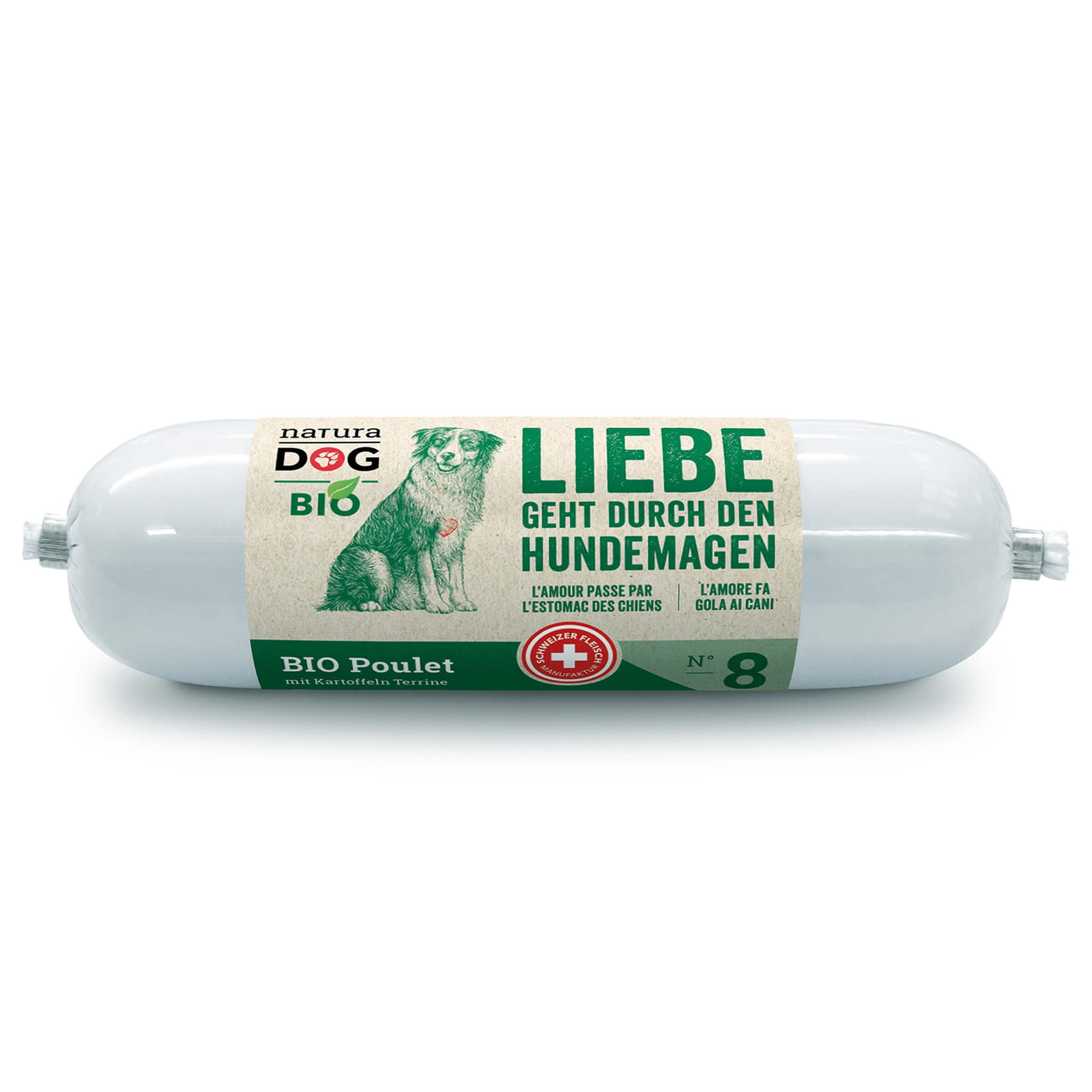 Wurst BIO Poulet & Kartoffeln