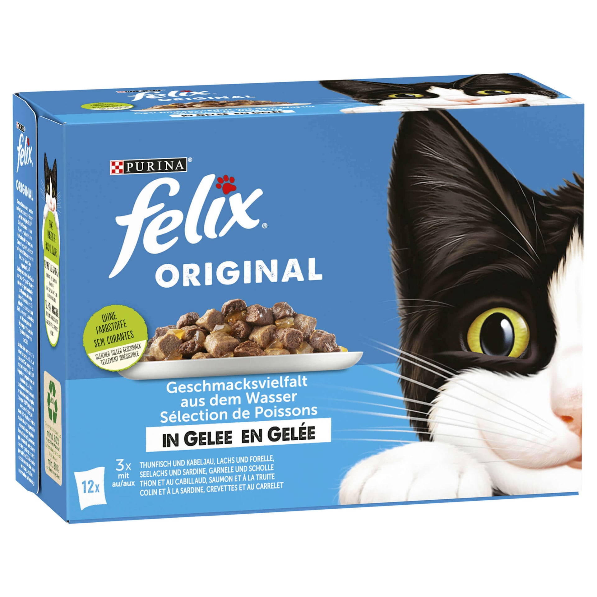 Original Geschmacksvielfalt aus dem Wasser in Gelee