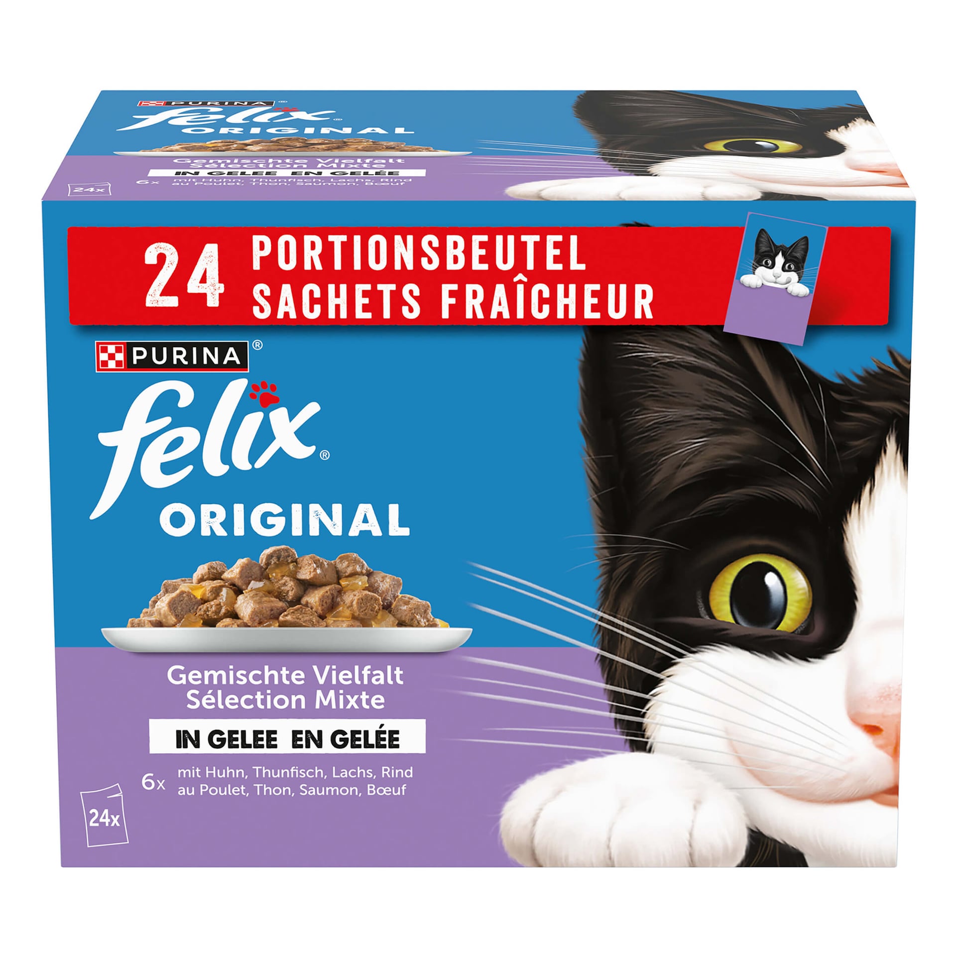 Original Gemischte Vielfalt in Gelee