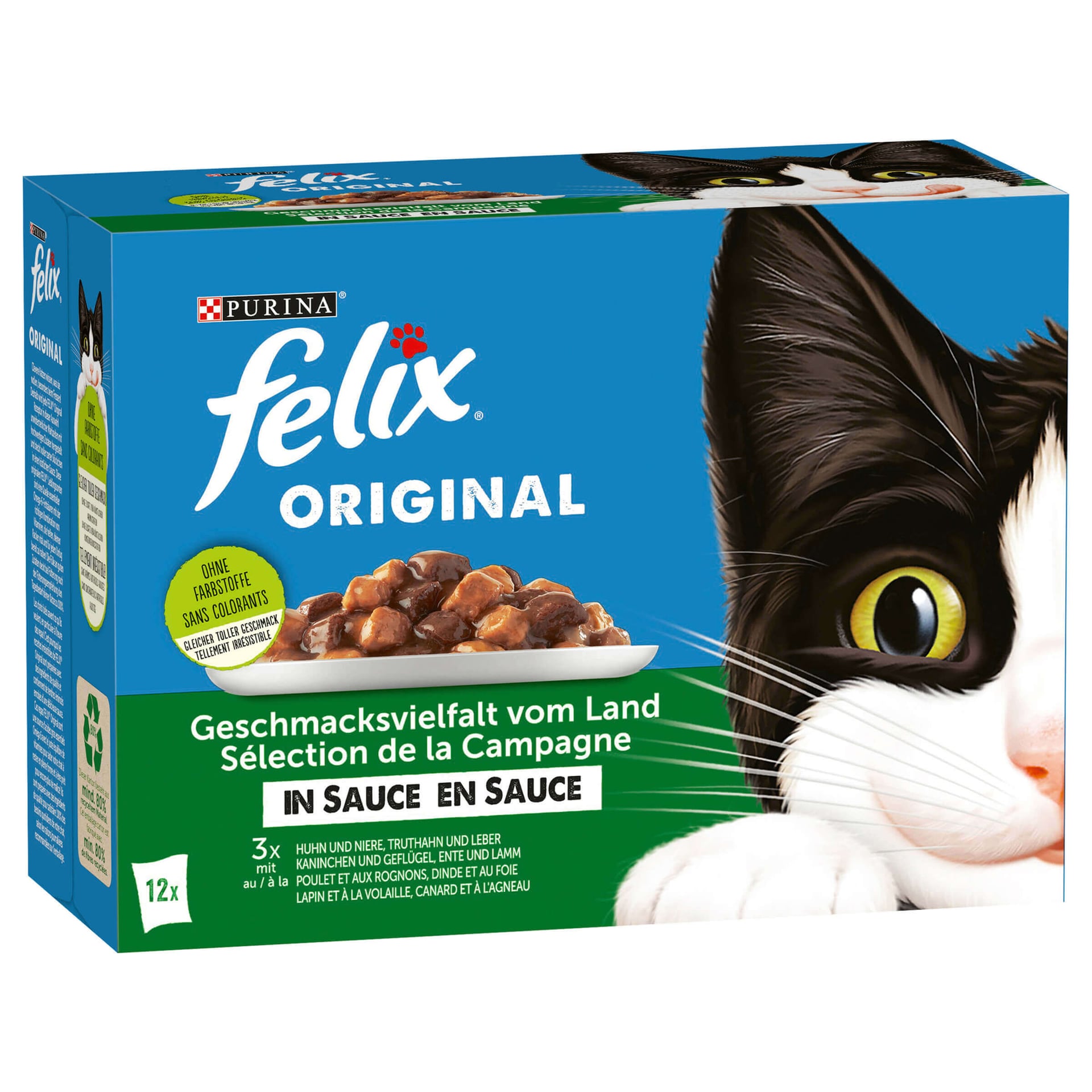 Original Geschmacksvielfalt vom Land in Sauce
