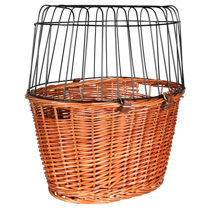 Panier pour vélo avec grille