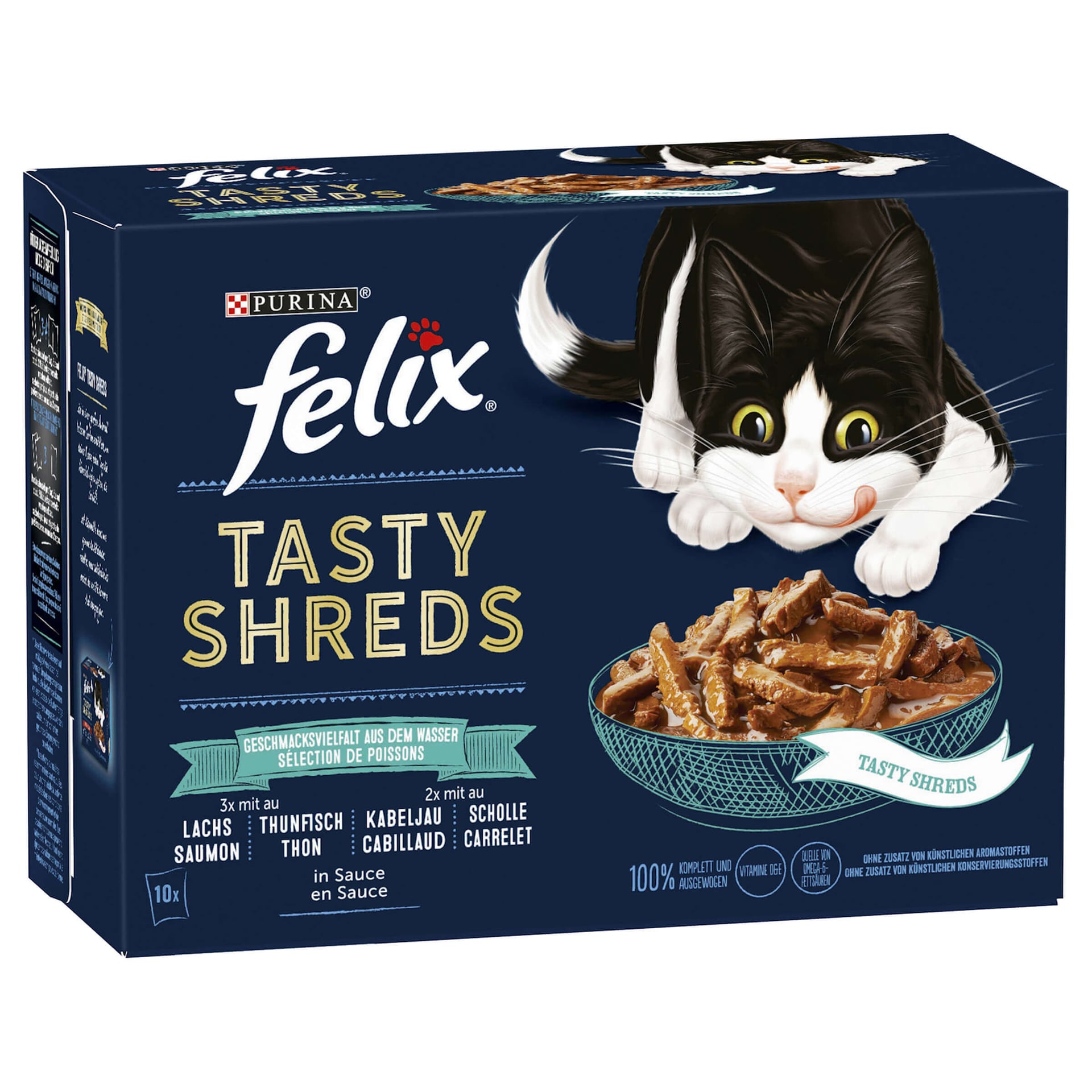Tasty Shreds Geschmacksvielfalt aus dem Wasser