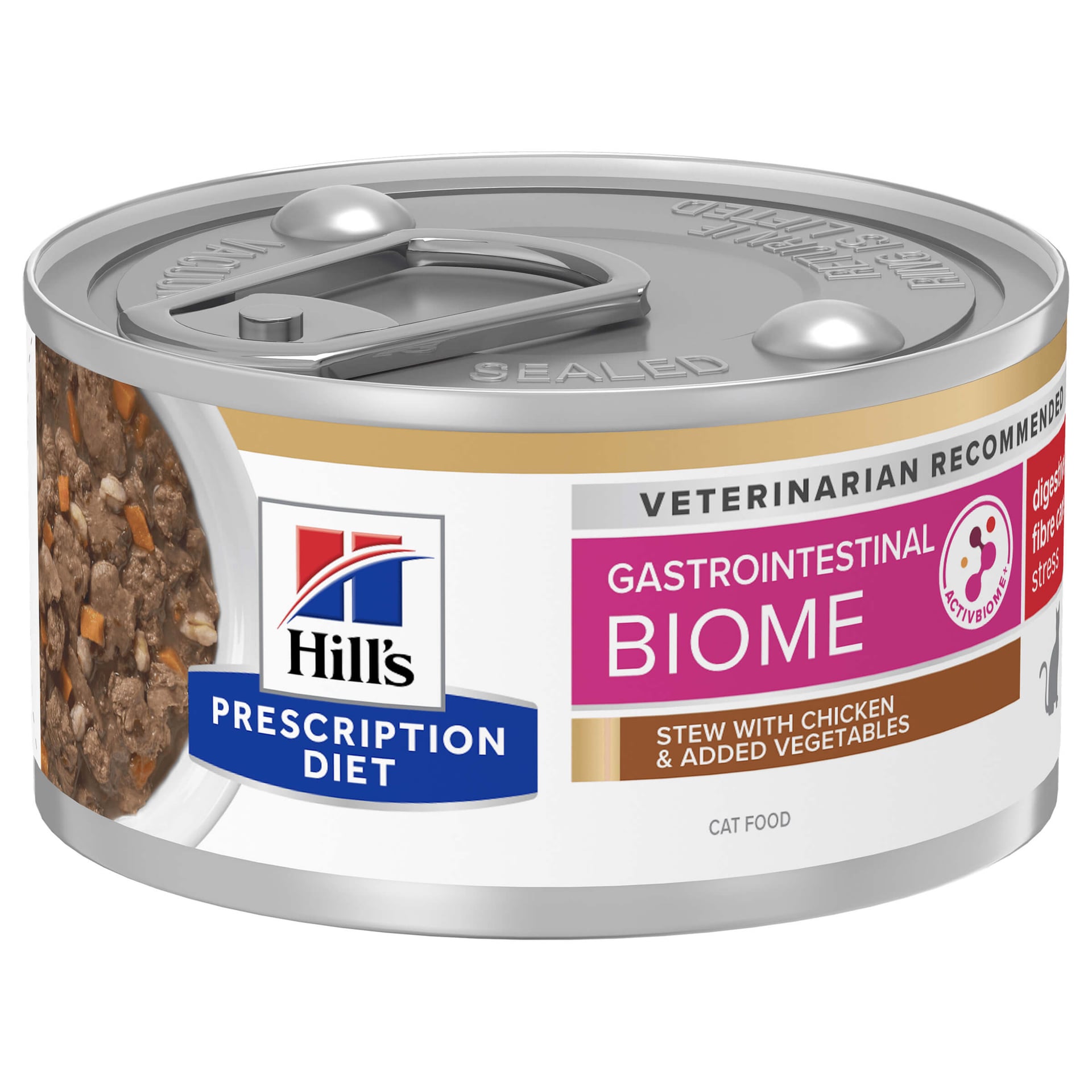 Chat Prescription Diet GB Stress