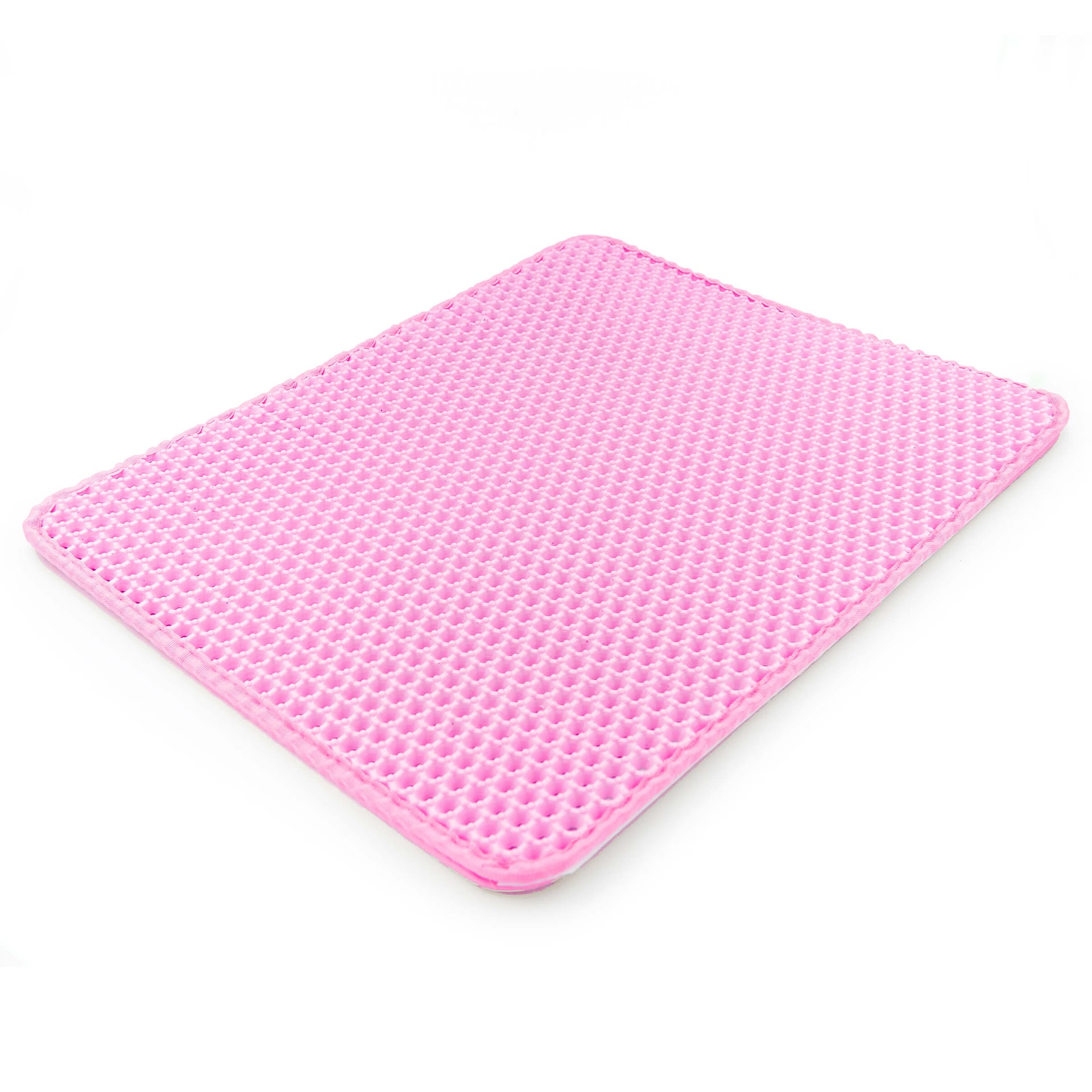 Tapis de toilettes Velcro rose
