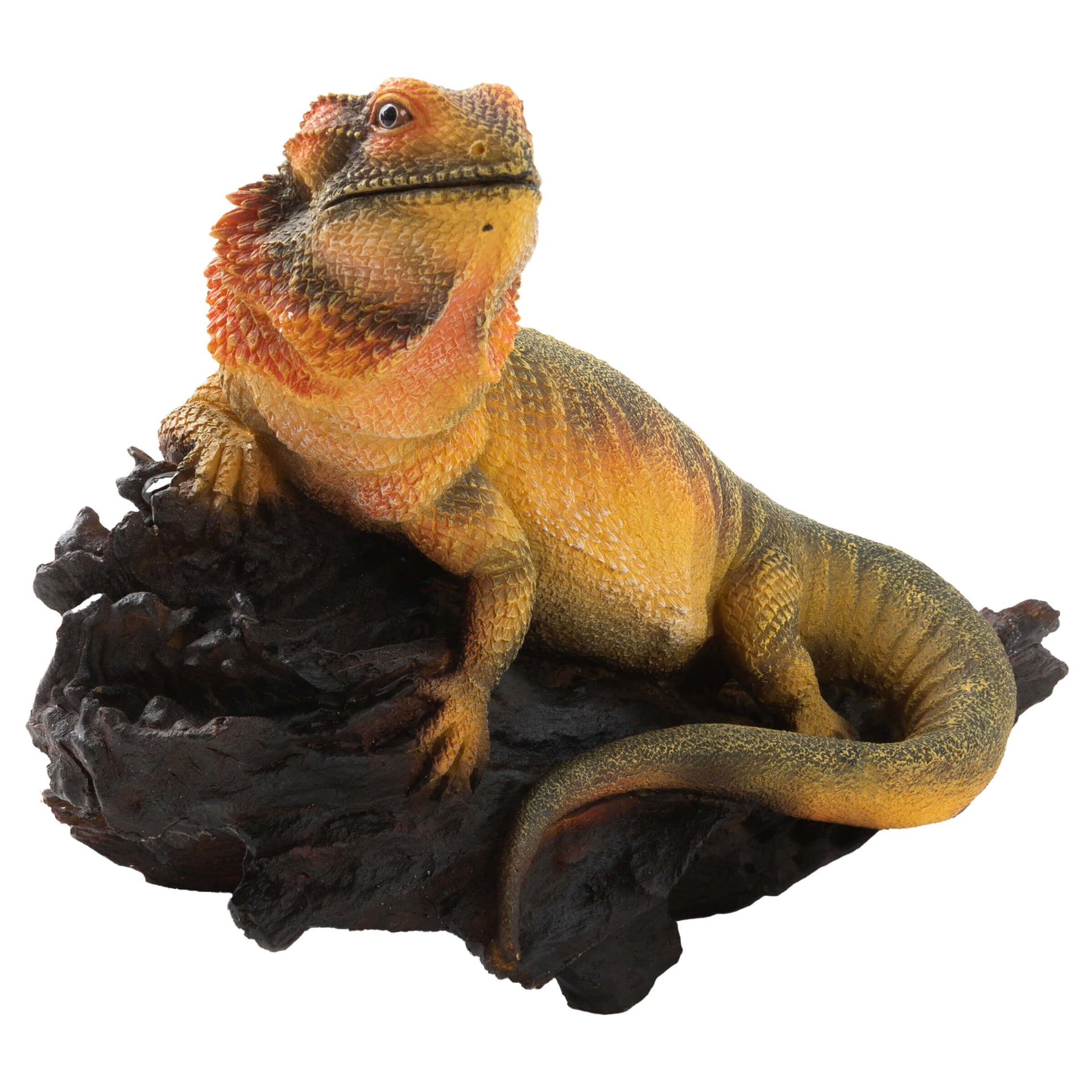 Décoration d'aquarium Lézard