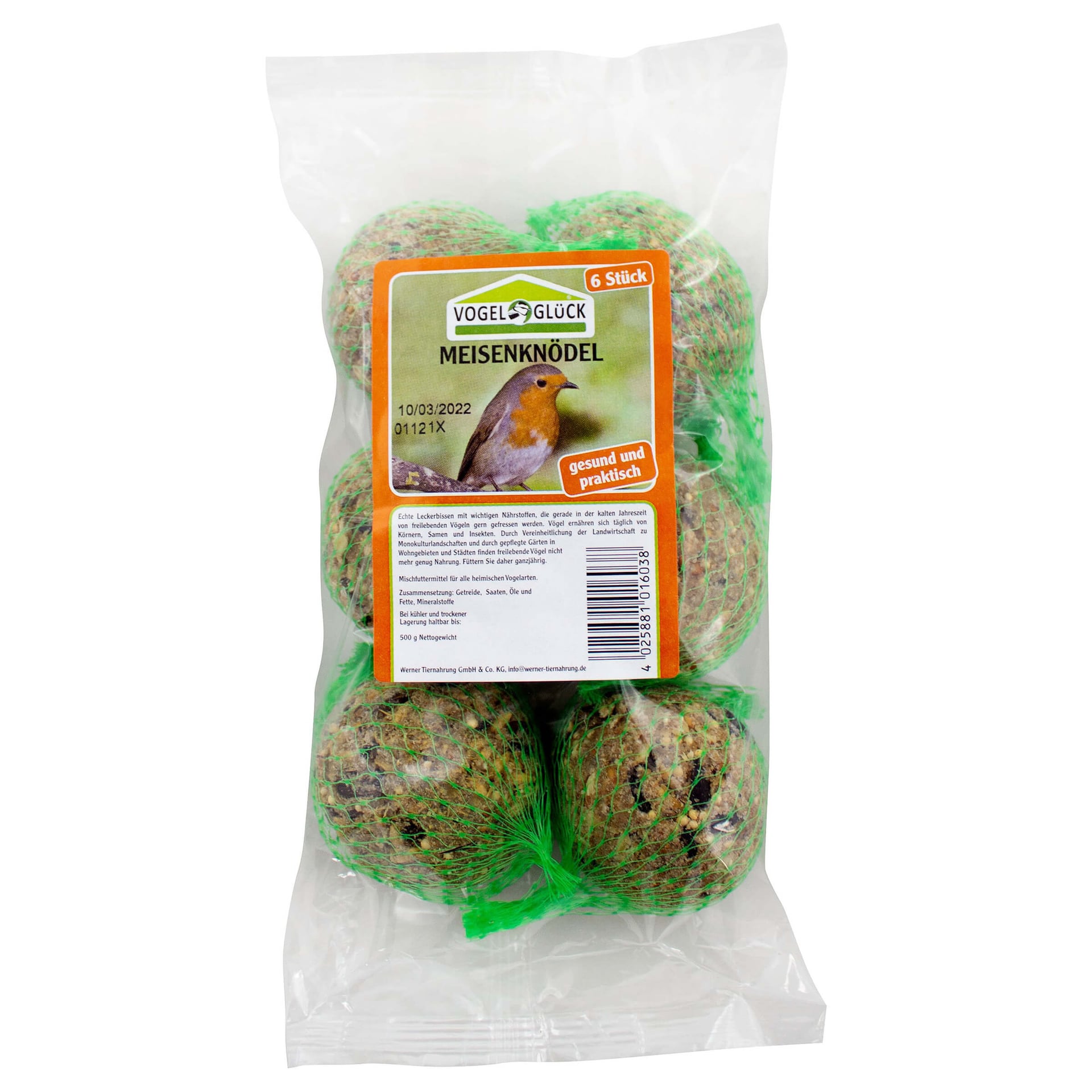 Meisenknödel mit Netz
