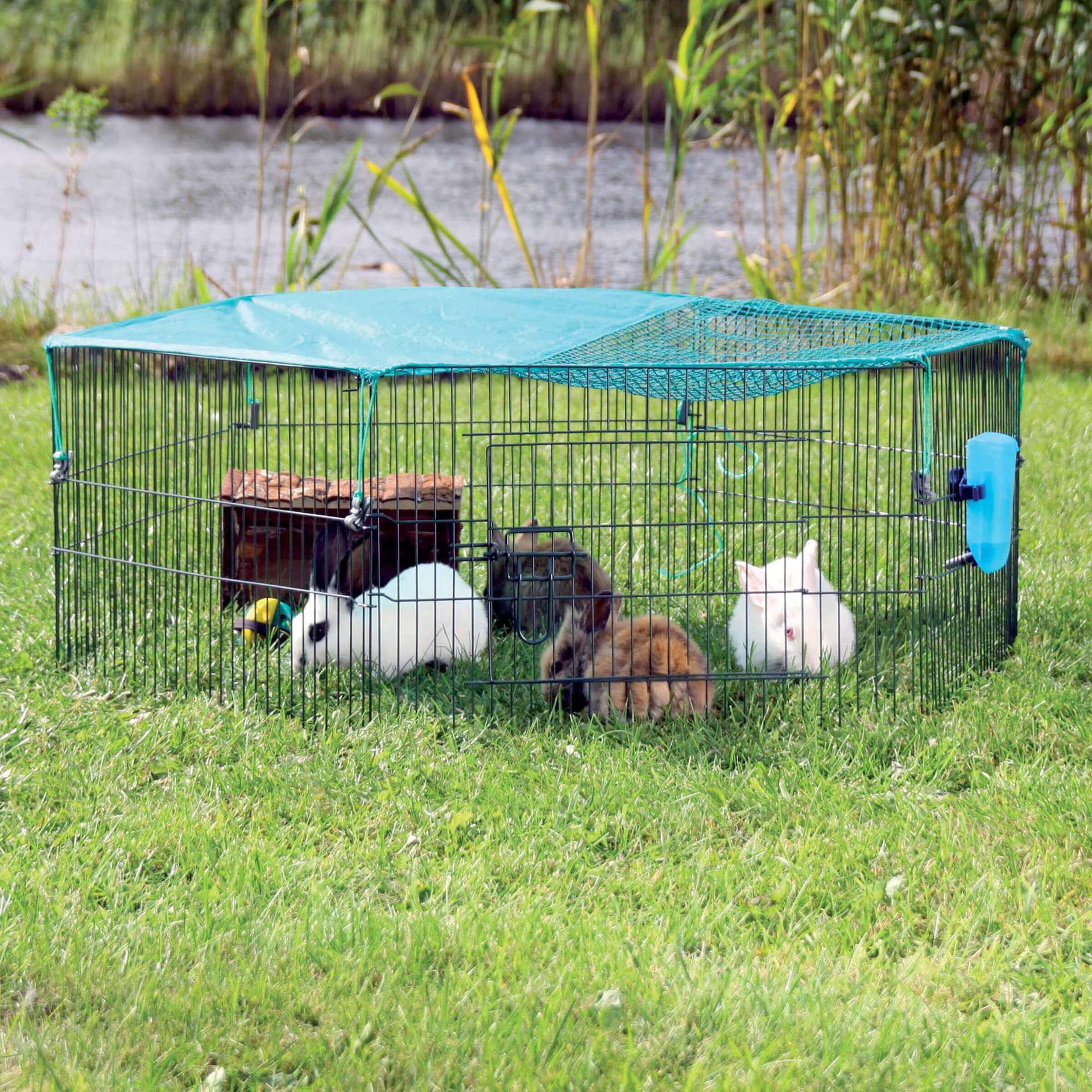 Enclos extérieur Natura avec filet