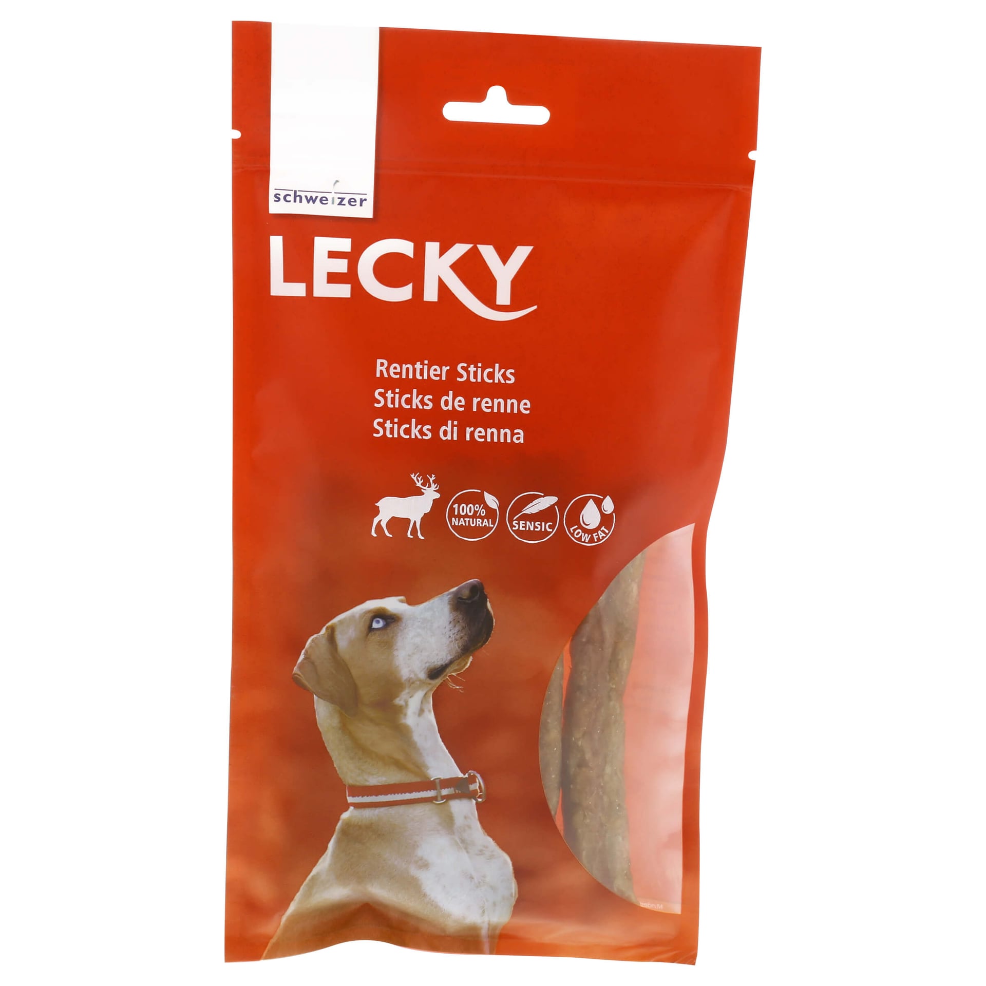 Rentier Sticks Hundekausnack