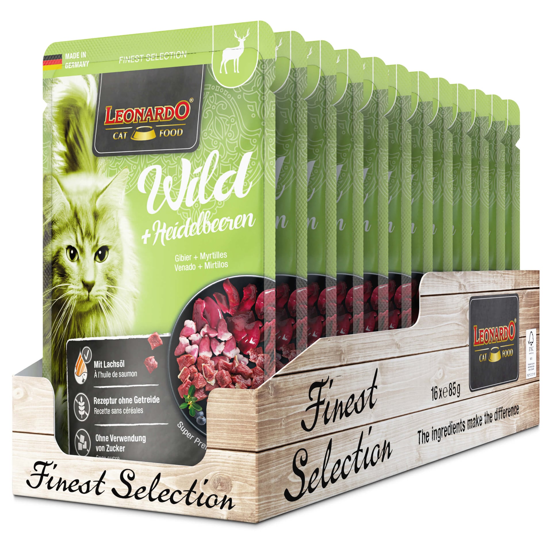 Wild & Heidelbeeren