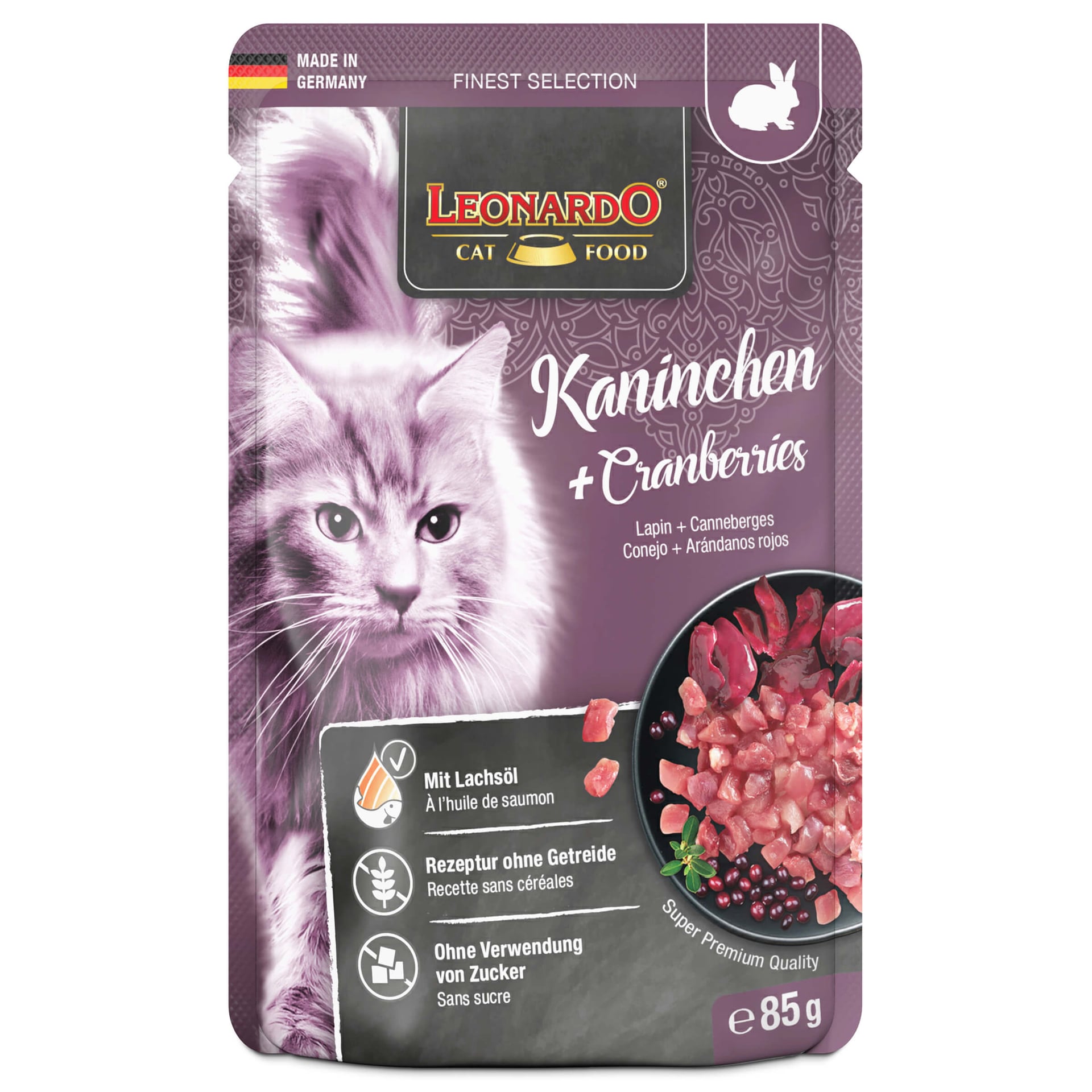 Lapin & canneberges