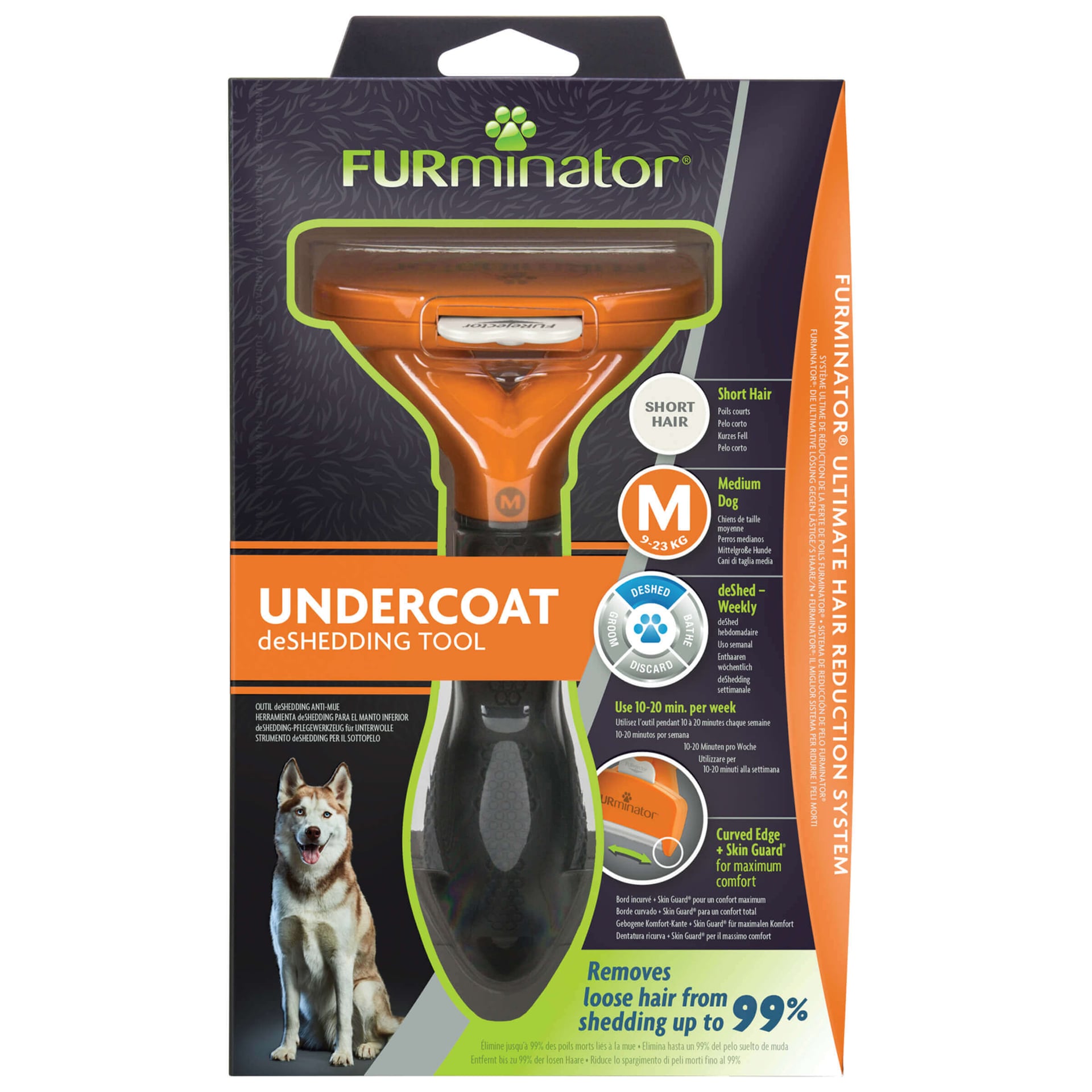 Short-Hair deShedding Tool Medium Dog