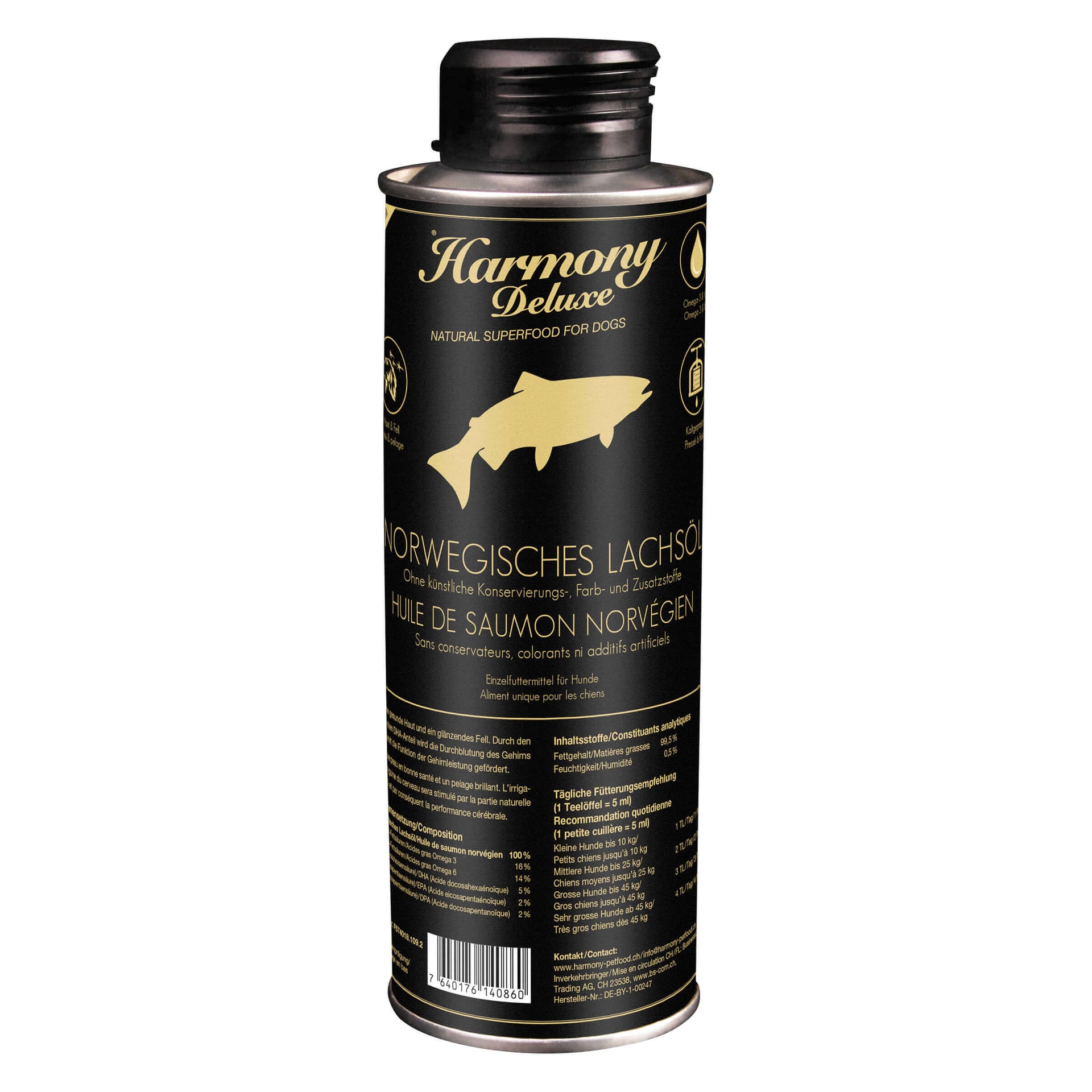 Dog Deluxe Norwegisches Lachsöl
