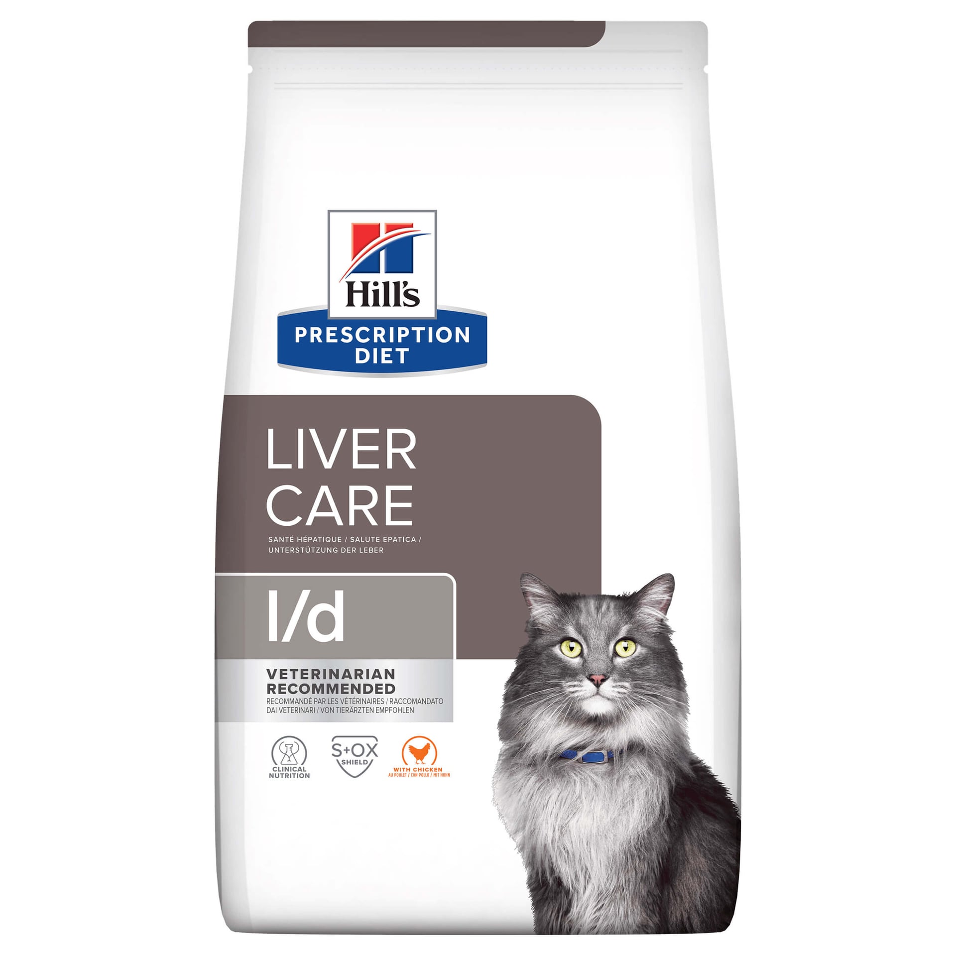 Chat Prescription Diet l/d Liver Care