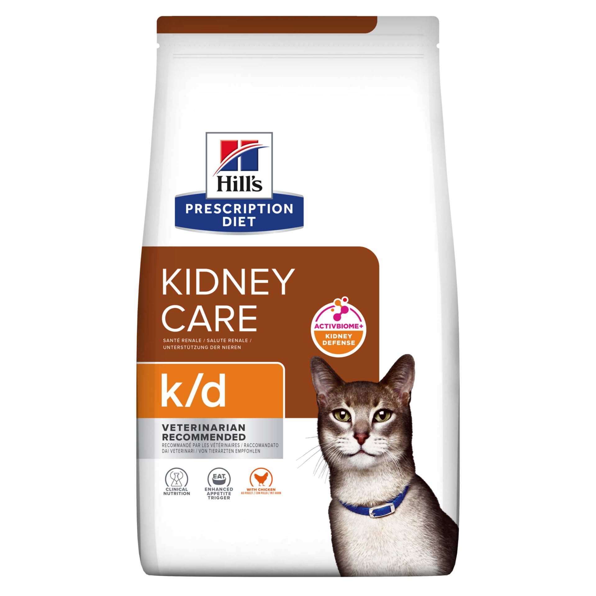 Chat Prescription Diet k/d Kidney Care Poulet