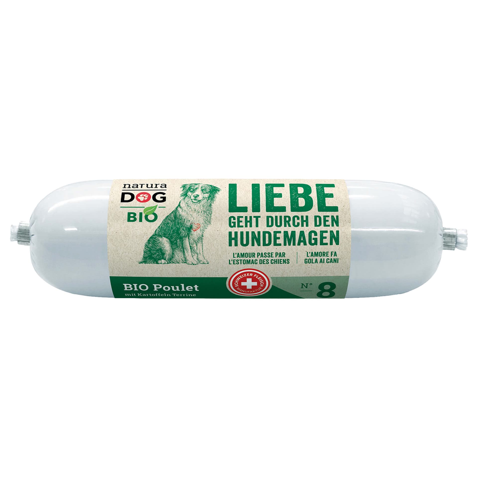 Wurst BIO Poulet & Kartoffeln