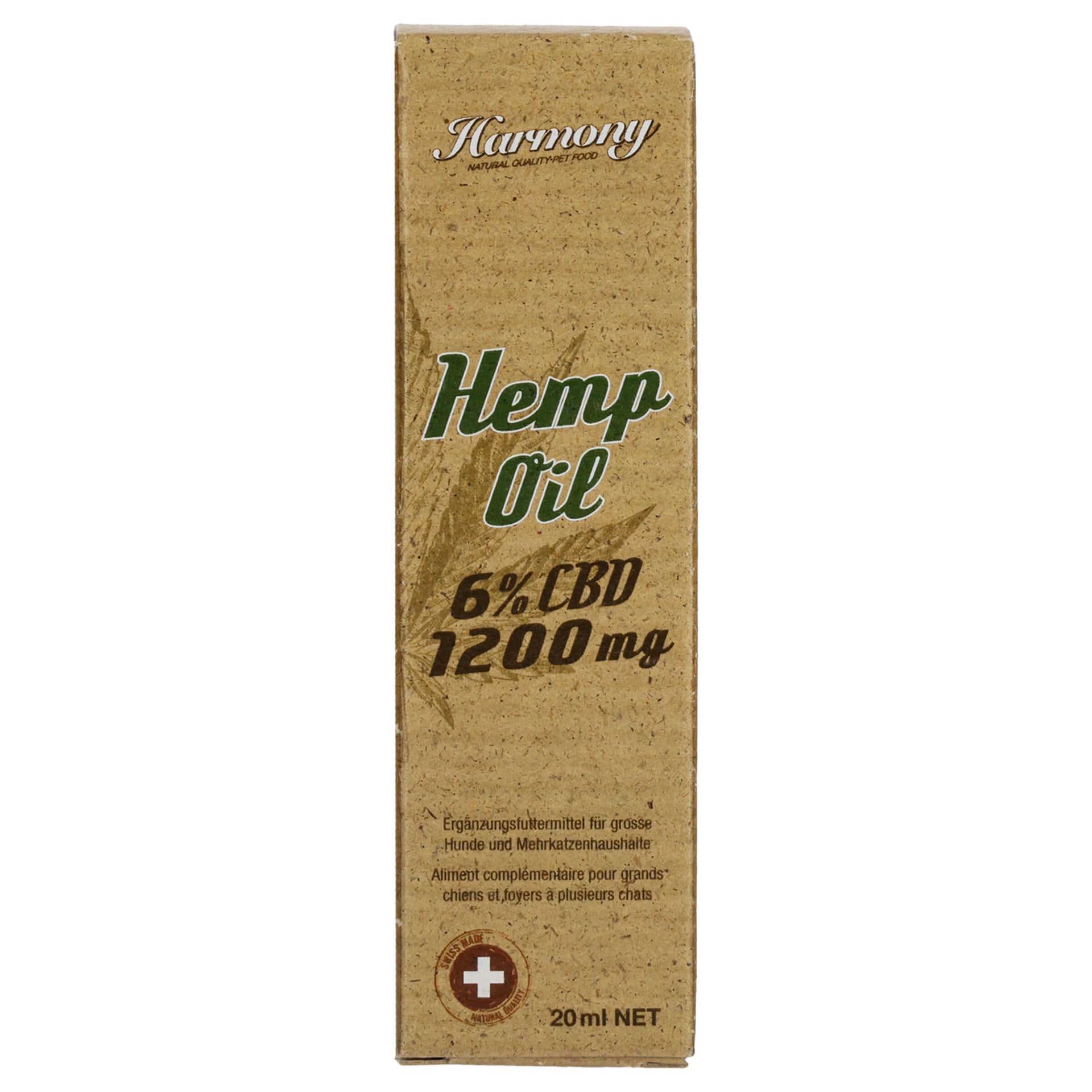 Pet Natural Hemp Oil 6.0% 20ml