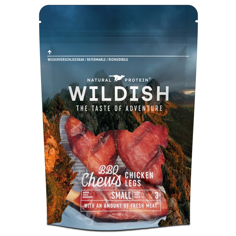 Dog BBQ Chews Chicken Legs