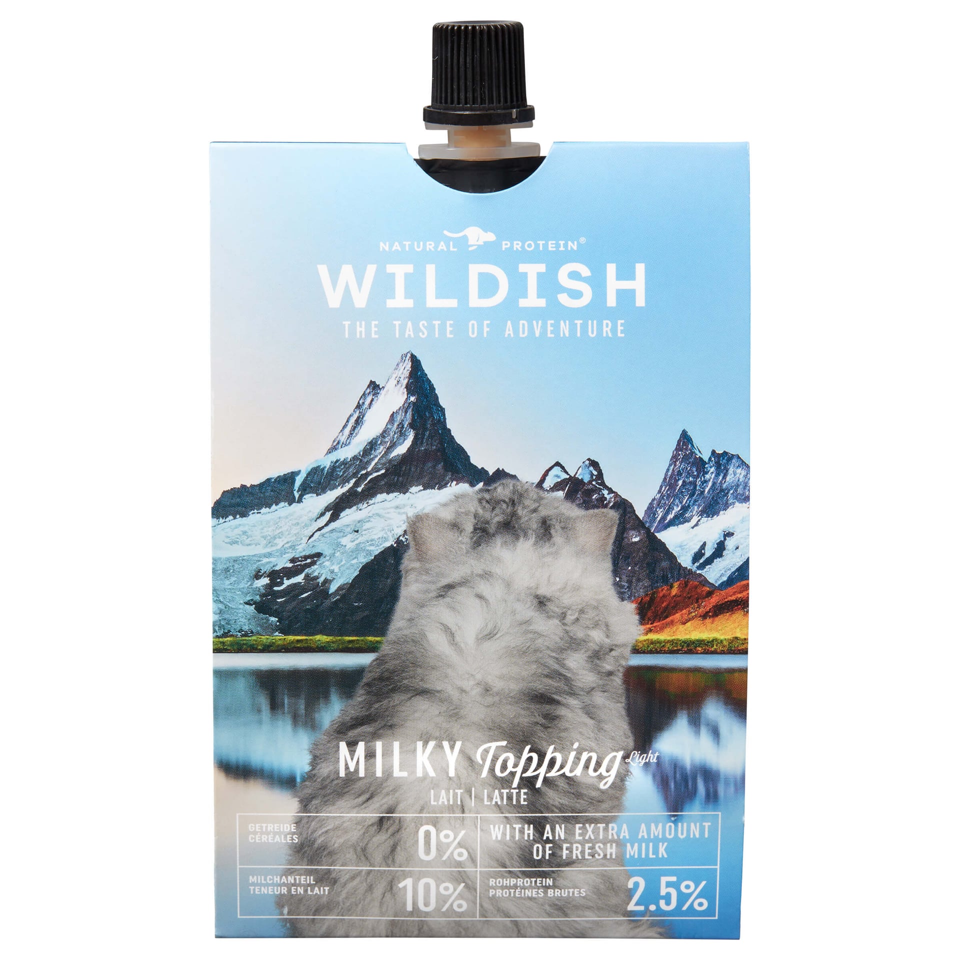 Cat Topping Milch